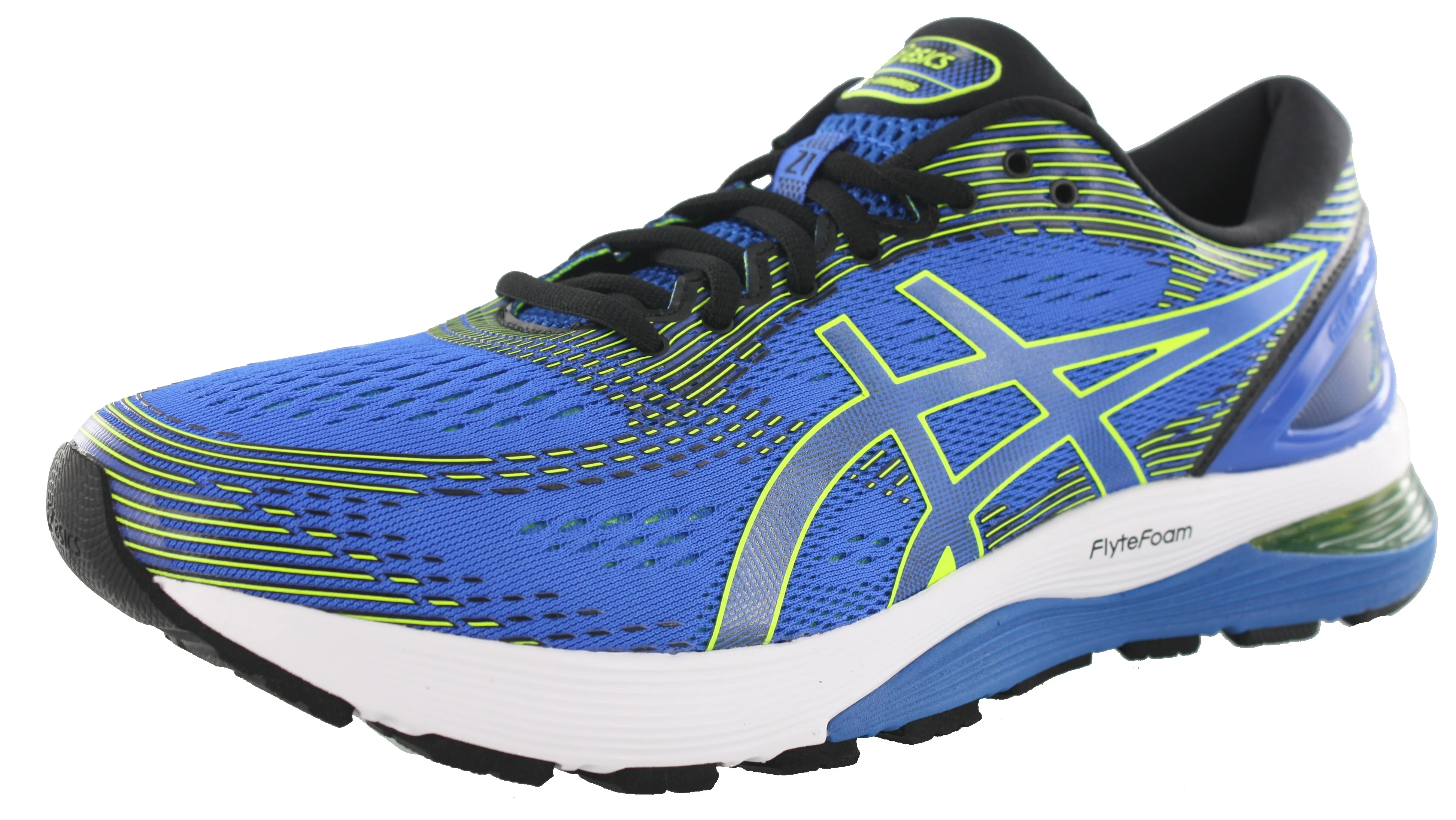 ASICS Men Walking Trail Cushioned Running Shoes Gel Nimbus 21 - Image 12