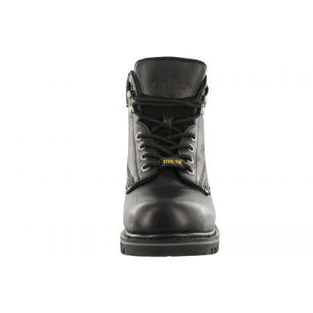 Cactus Men Black Steel Toe Work Boots Oil Resistant 622S - Image 3