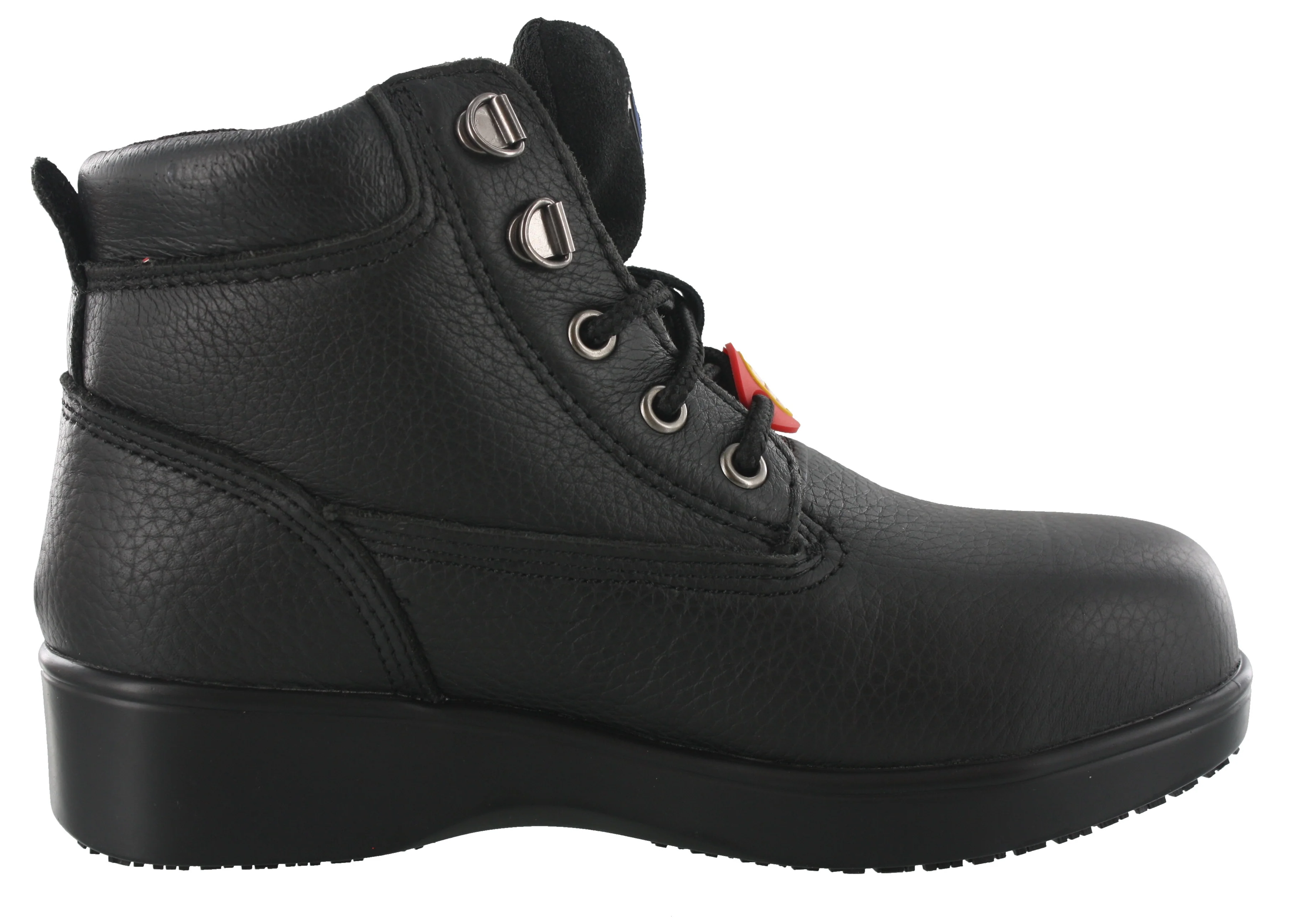 Cactus Women Black Steel Toe Work Boots Oil Resistant LS60S - Image 5