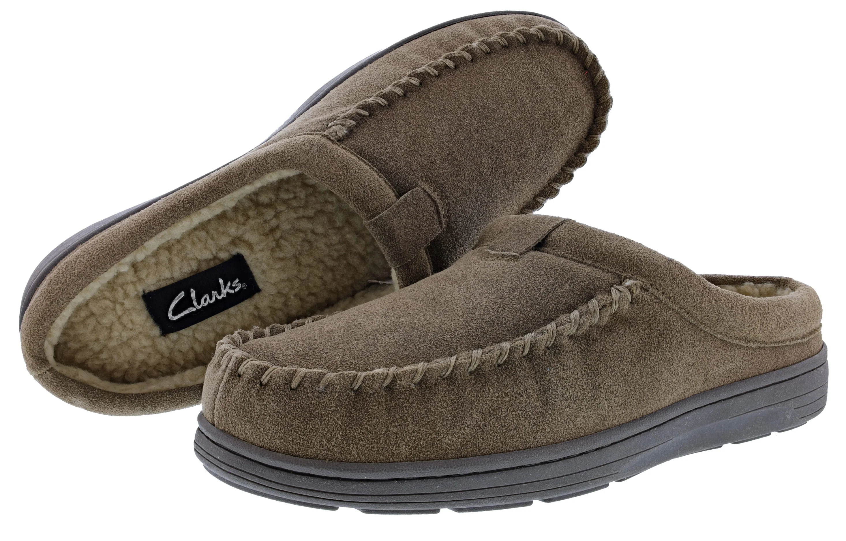 Clarks Men’s Slipper Suede Leather BLM19021 Indoor & Outdoor House Slipper - Image 18