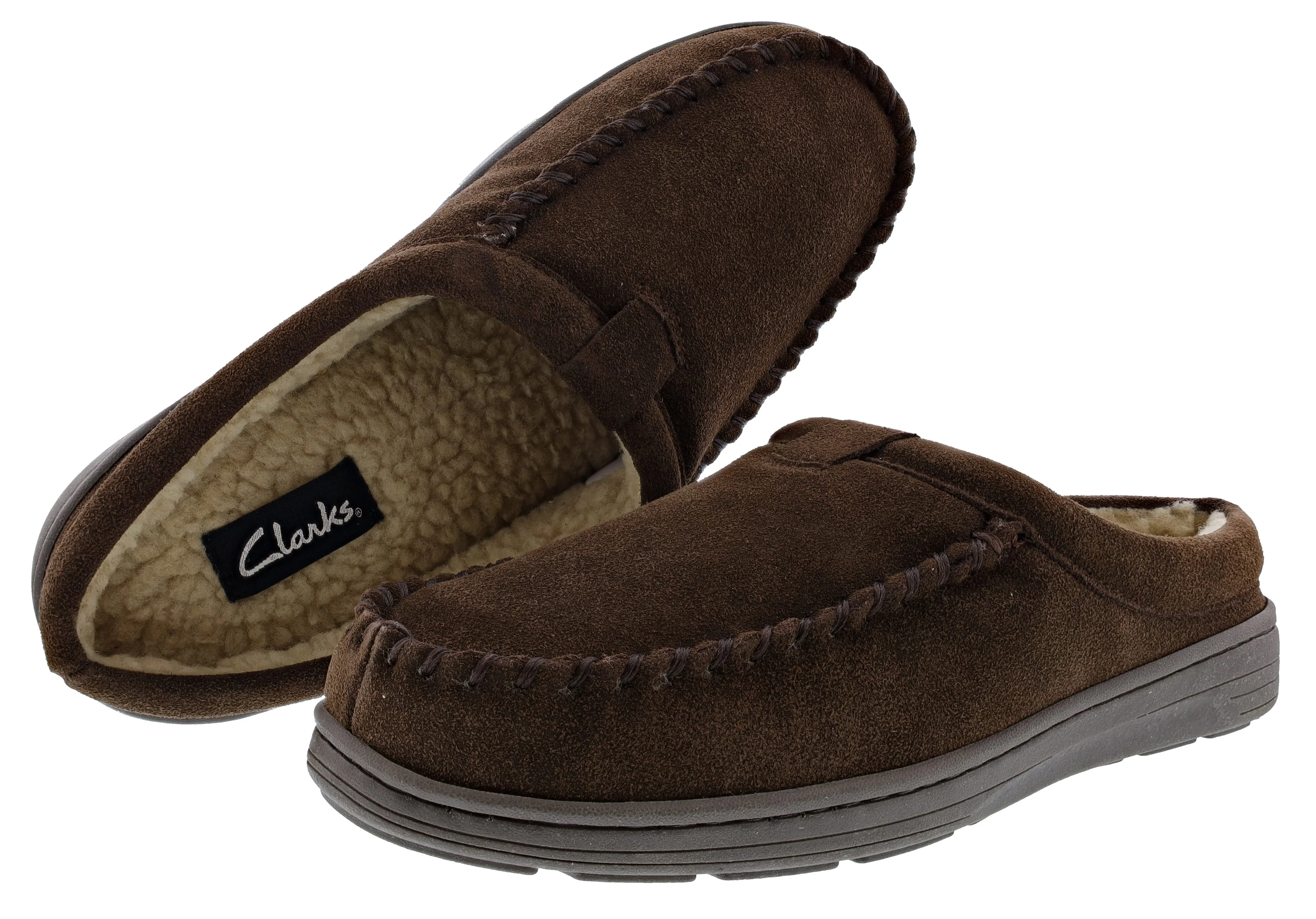 Clarks Men’s Slipper Suede Leather BLM19021 Indoor & Outdoor House Slipper - Image 6