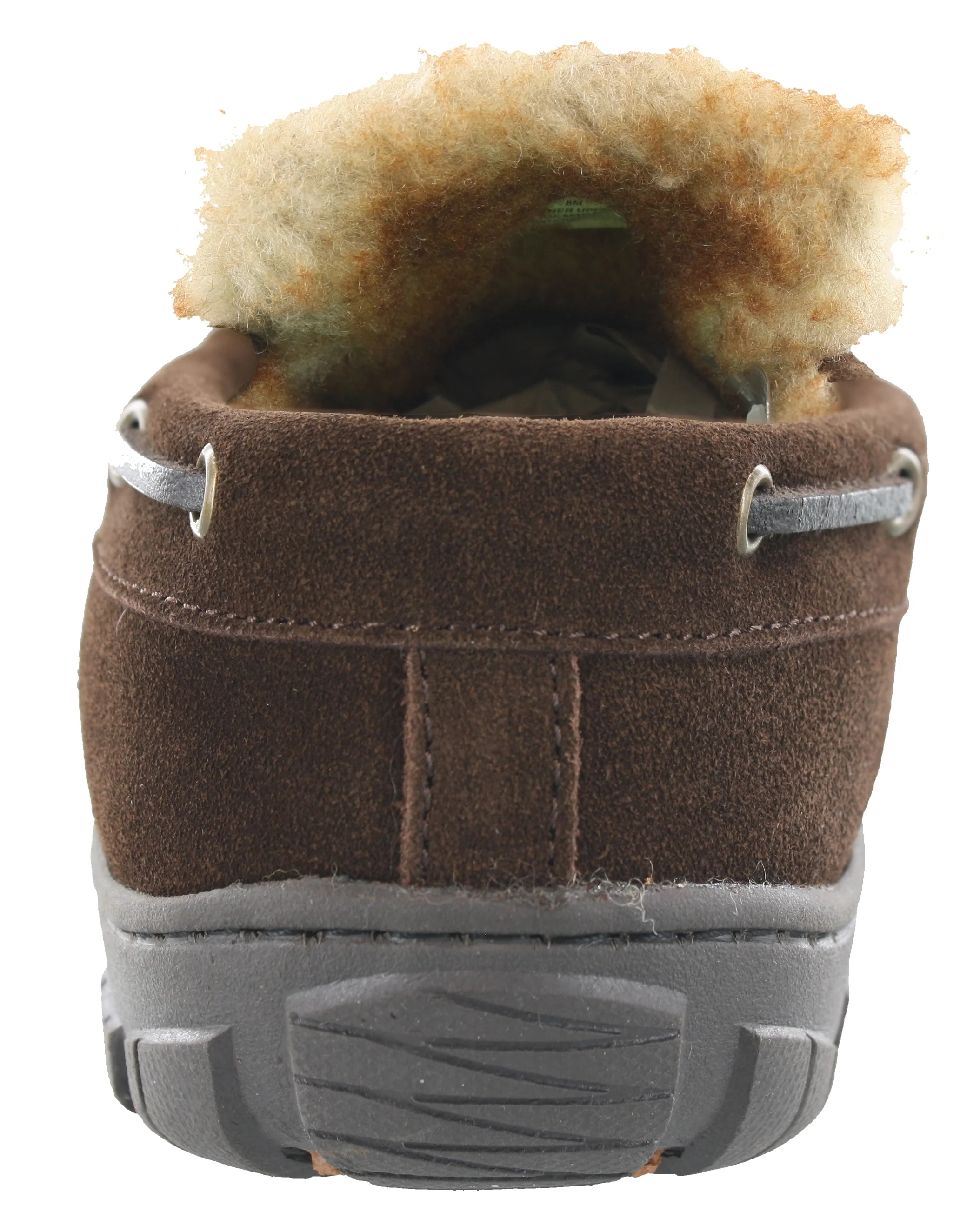 Clarks Men Warm Cozy Easy On Slip On Moccasin Slippers Warren - Image 11