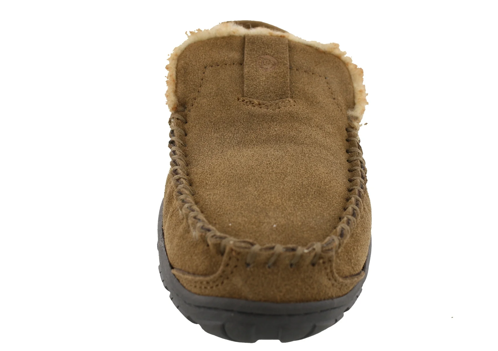 Clarks Men Warm Cozy Easy On Slip On Moccasin Slippers Warren - Image 4