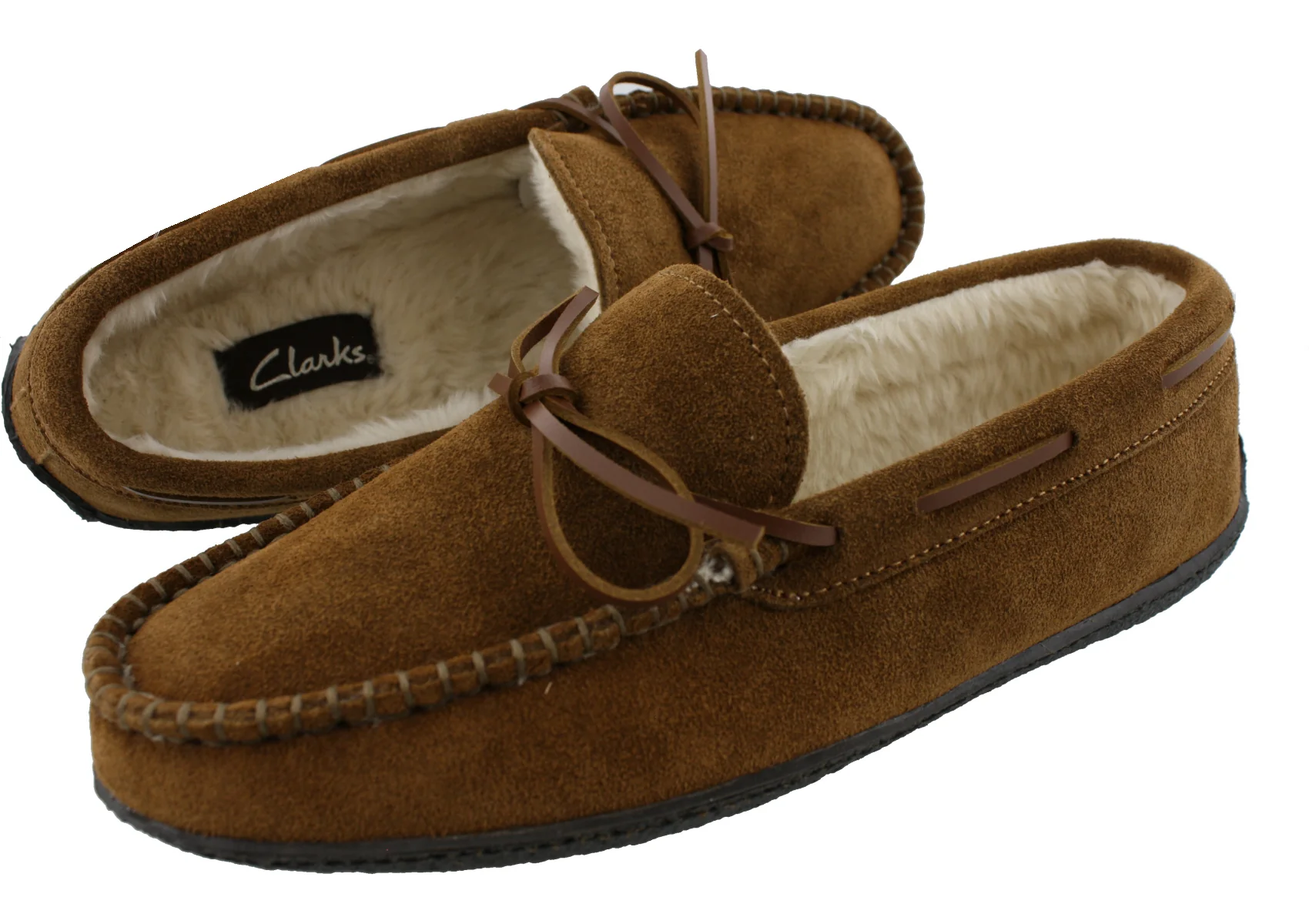 Clarks Men's Augusta Moccasin Winter Slippers - Image 6