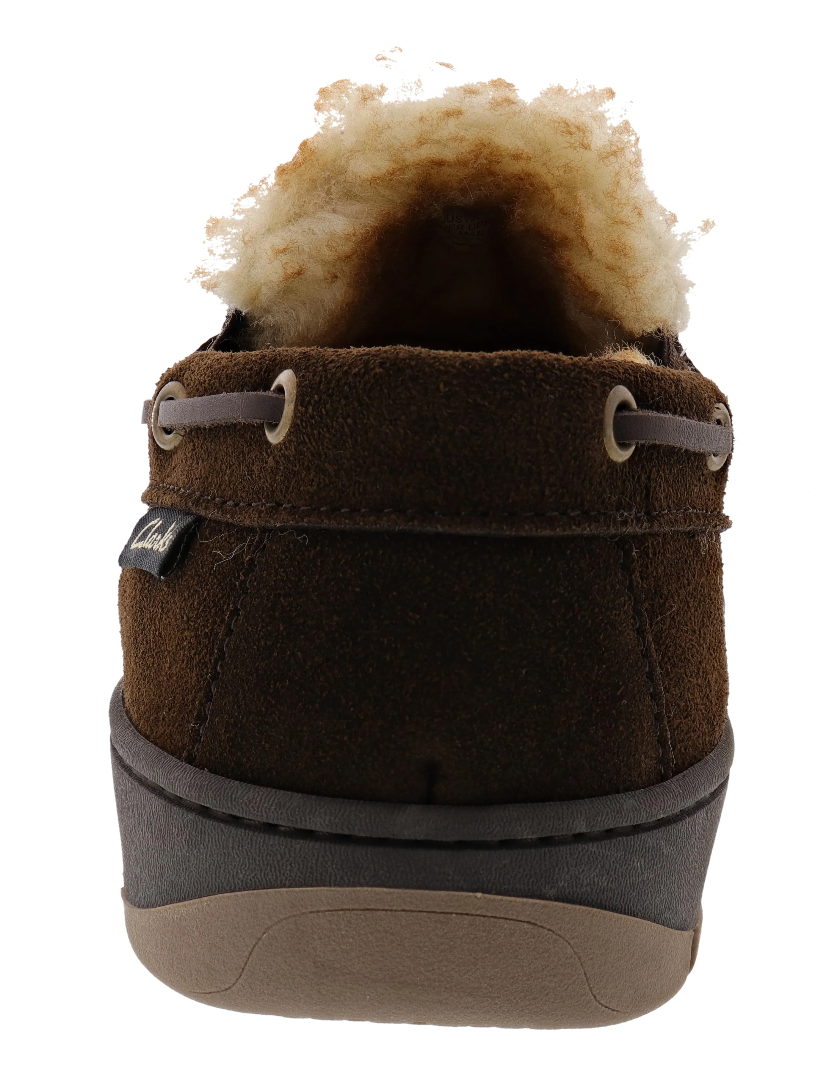 Clarks Men's Indoor Outdoor Moccasin Winter Slippers Justin - Image 16
