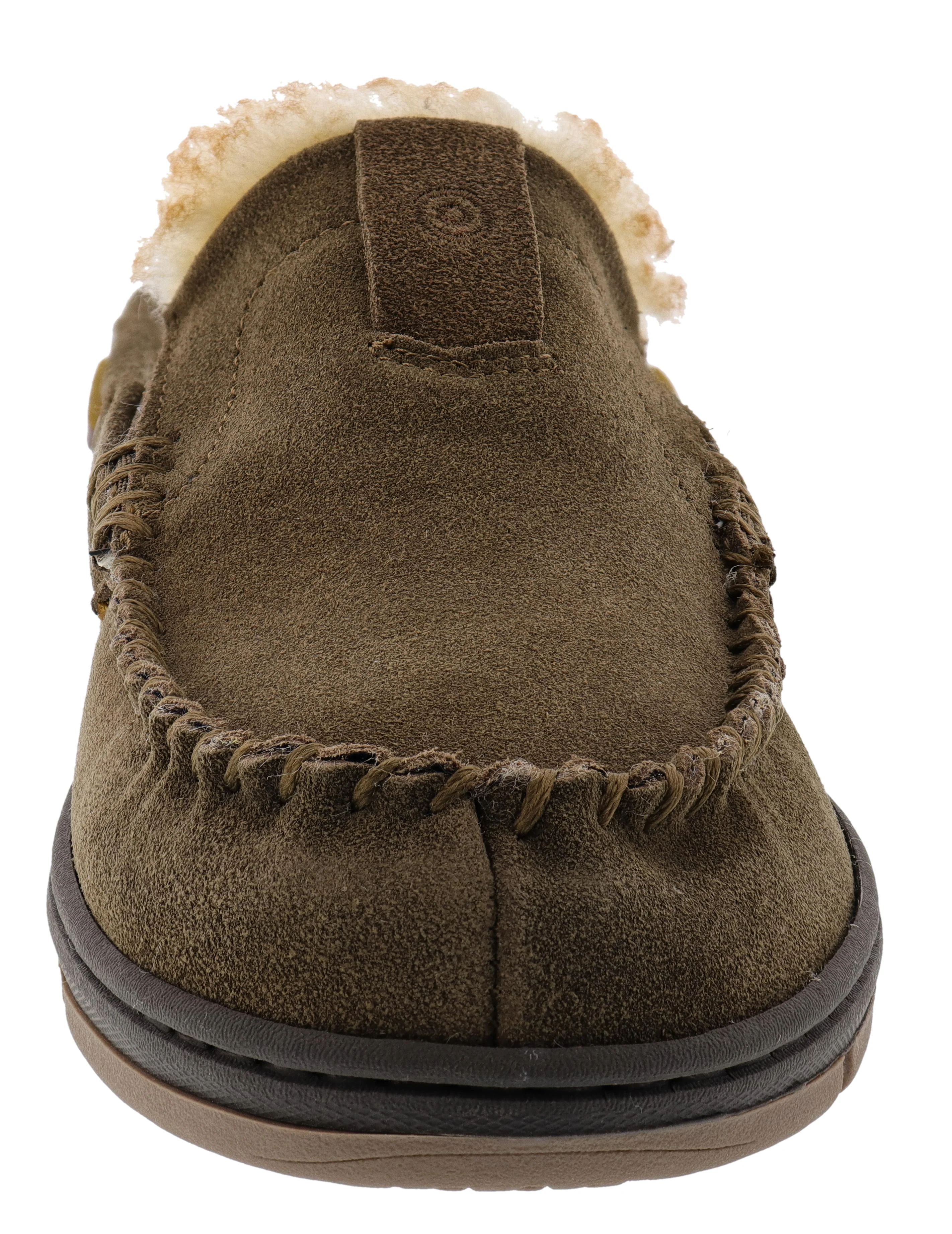 Clarks Men's Indoor Outdoor Moccasin Winter Slippers Justin - Image 3