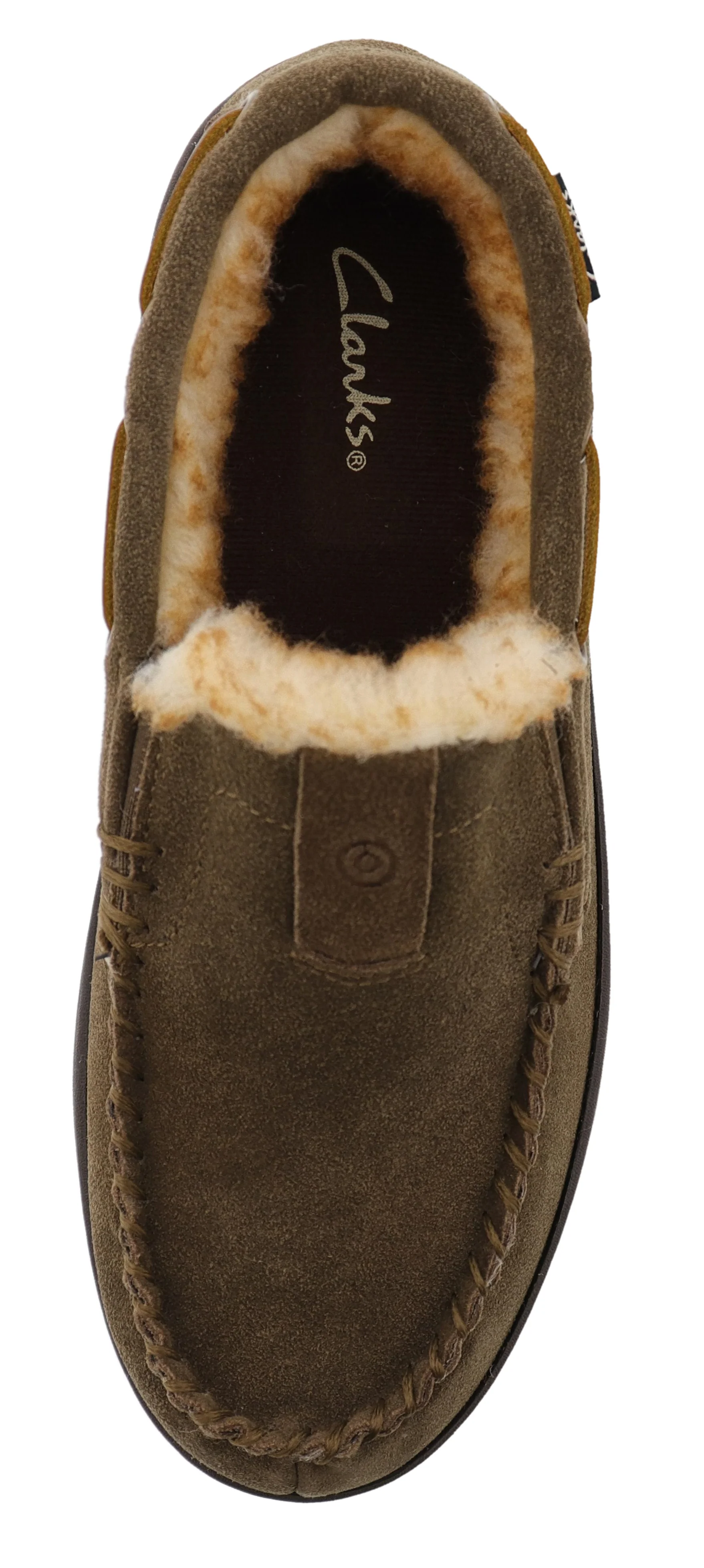 Clarks Men's Indoor Outdoor Moccasin Winter Slippers Justin - Image 6