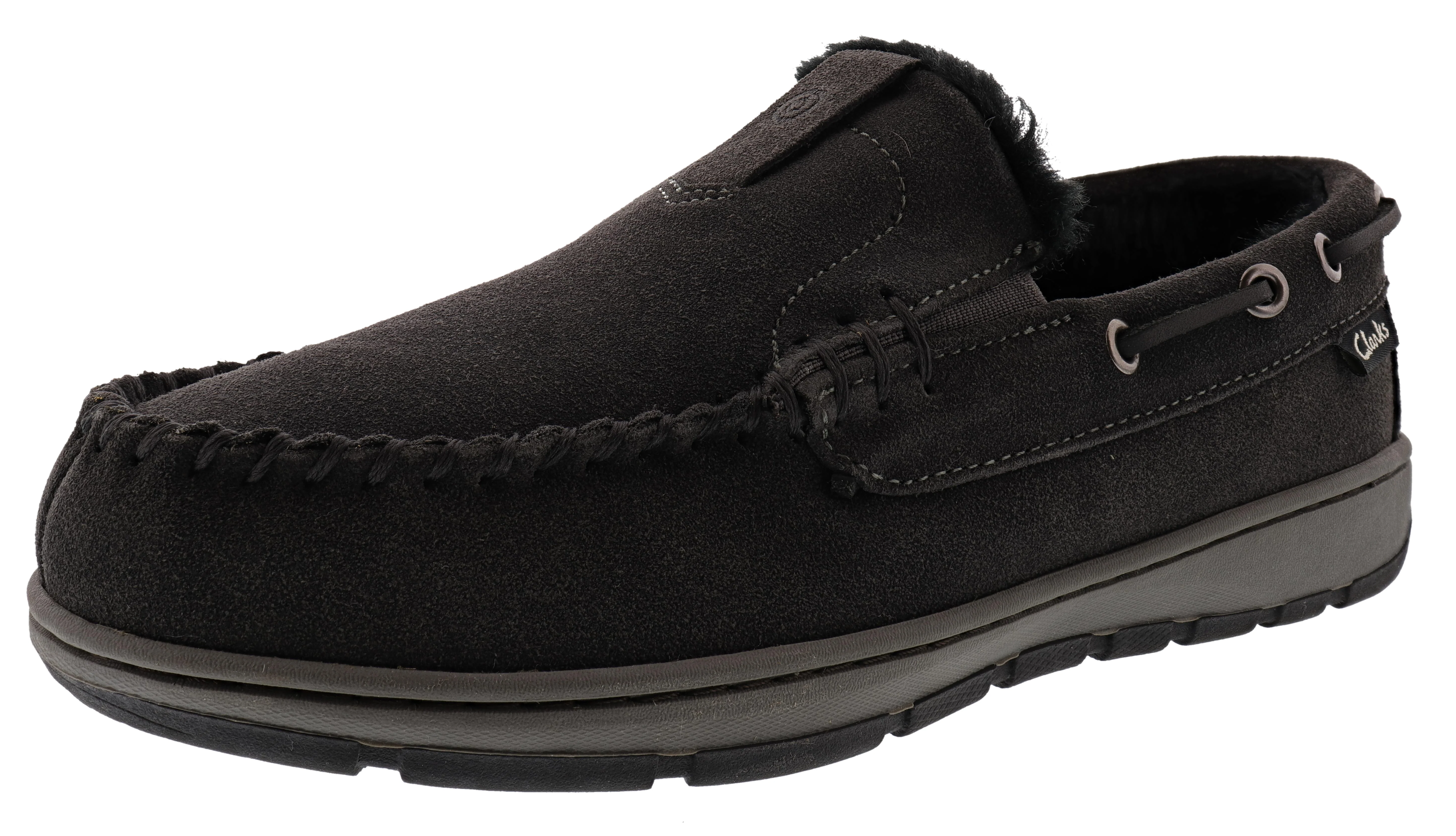 Clarks Men's Indoor Outdoor Moccasin Winter Slippers Justin - Image 7