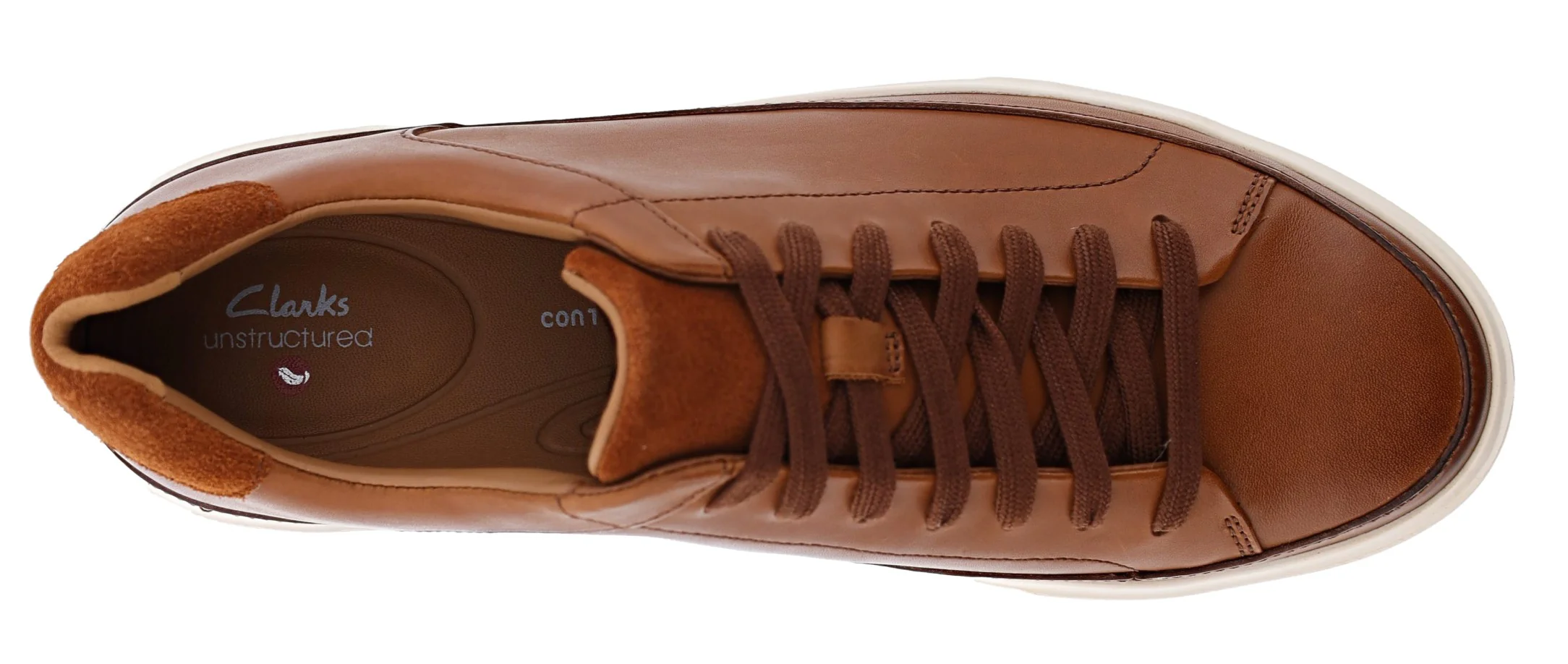 Clarks Men's Un Costa Tie Classic Leather Walking Shoes - Image 6