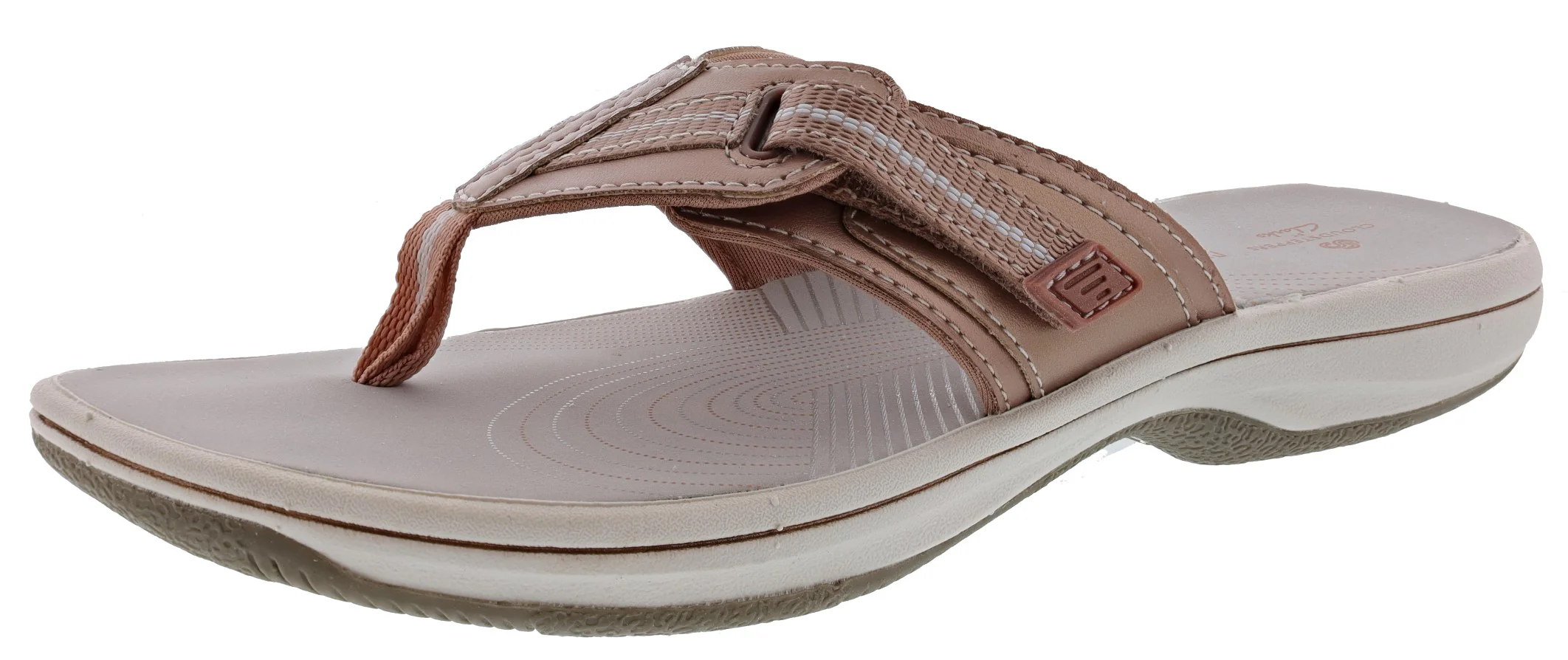 Clarks Women Cloudsteppers Walking Flip Flop Sandals Brinkley Jazz - Image 16