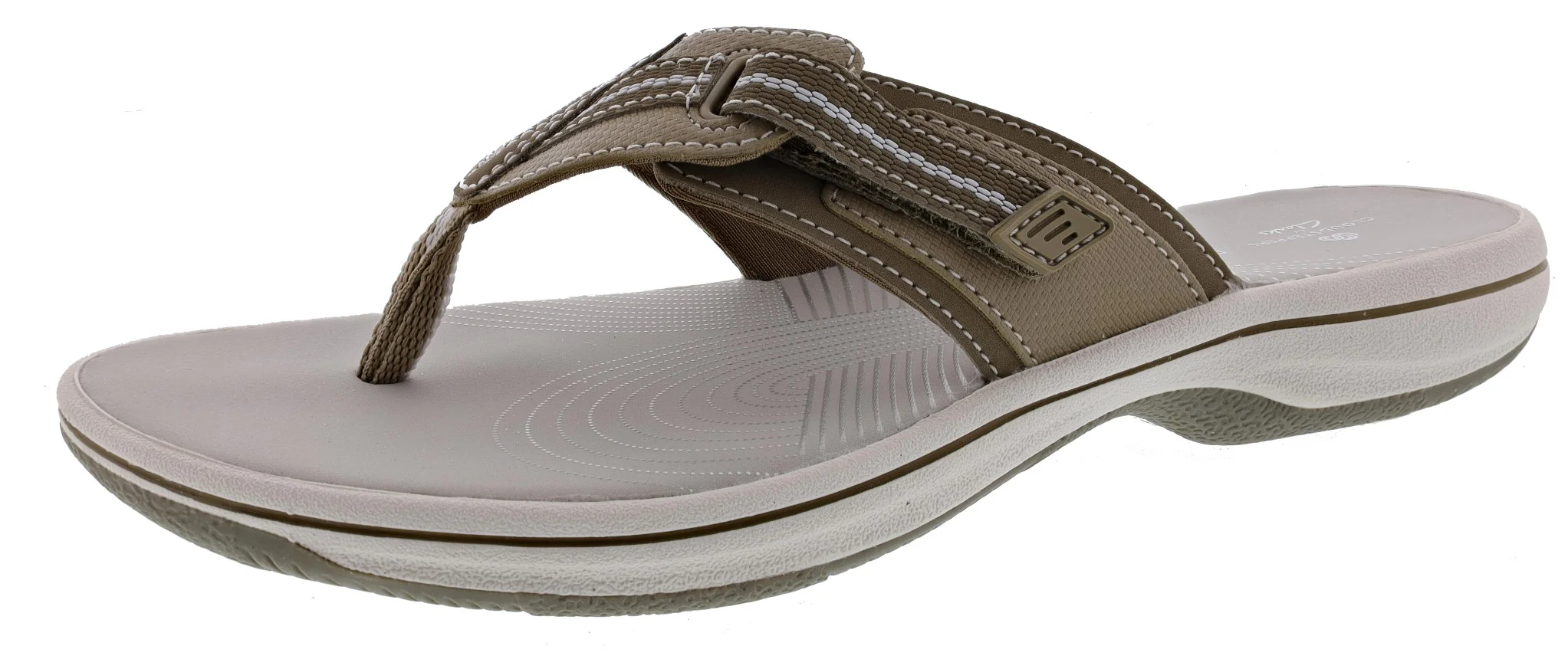 Clarks Women Cloudsteppers Walking Flip Flop Sandals Brinkley Jazz - Image 21
