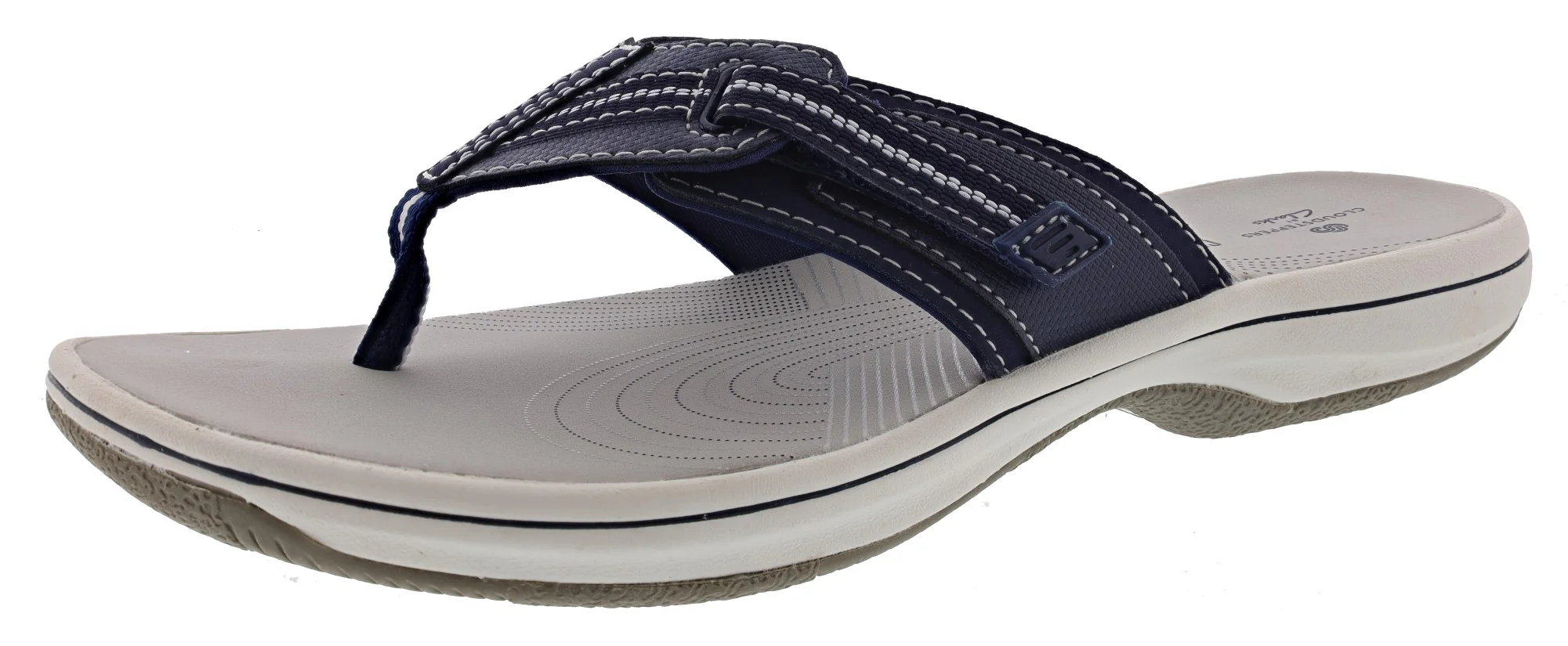 Clarks Women Cloudsteppers Walking Flip Flop Sandals Brinkley Jazz - Image 26