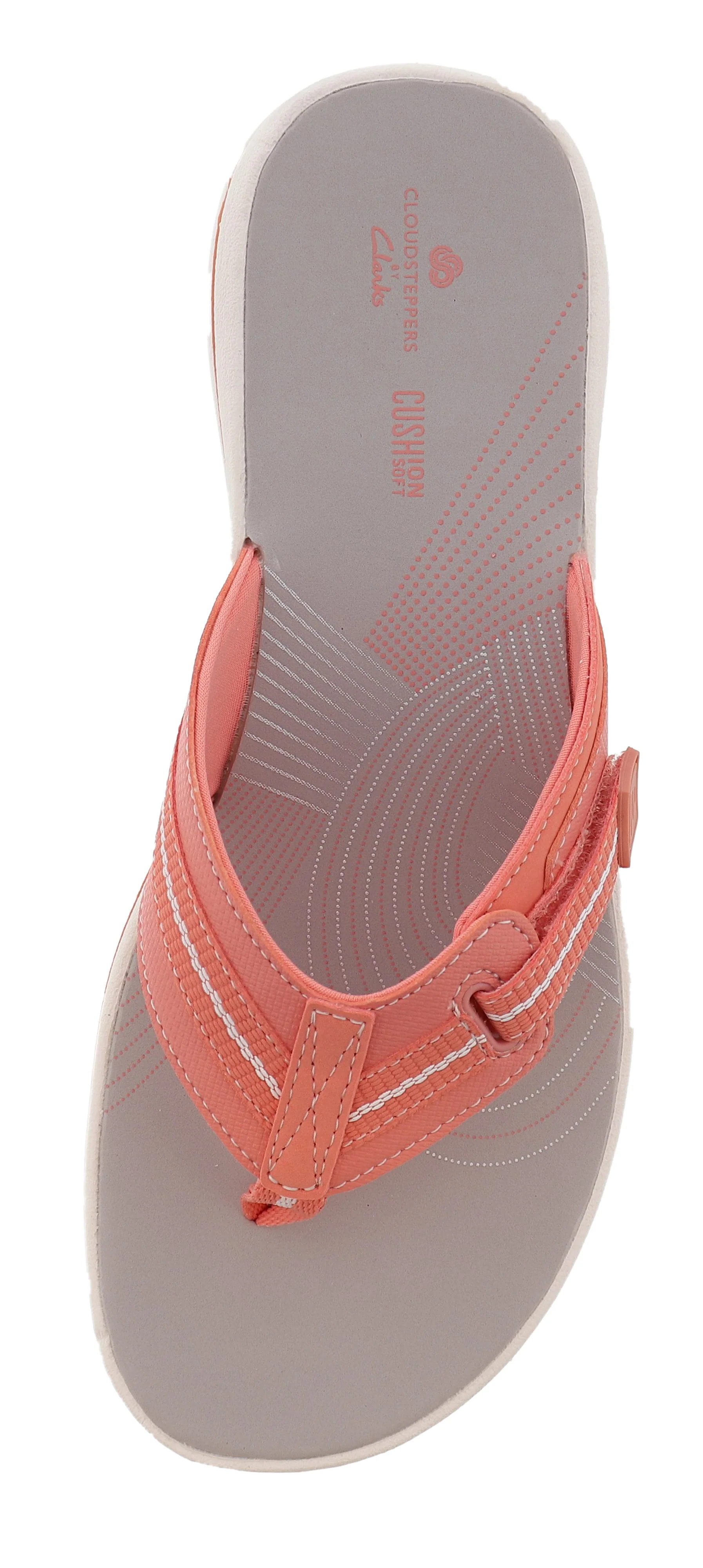 Clarks Women Cloudsteppers Walking Flip Flop Sandals Brinkley Jazz - Image 6