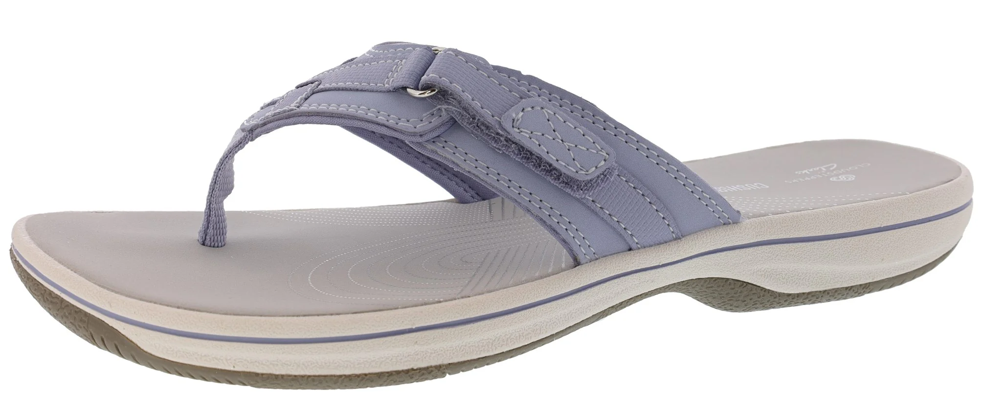 Clarks Women Sandals Lightweight Flip Flops Breeze Sea - Image 104