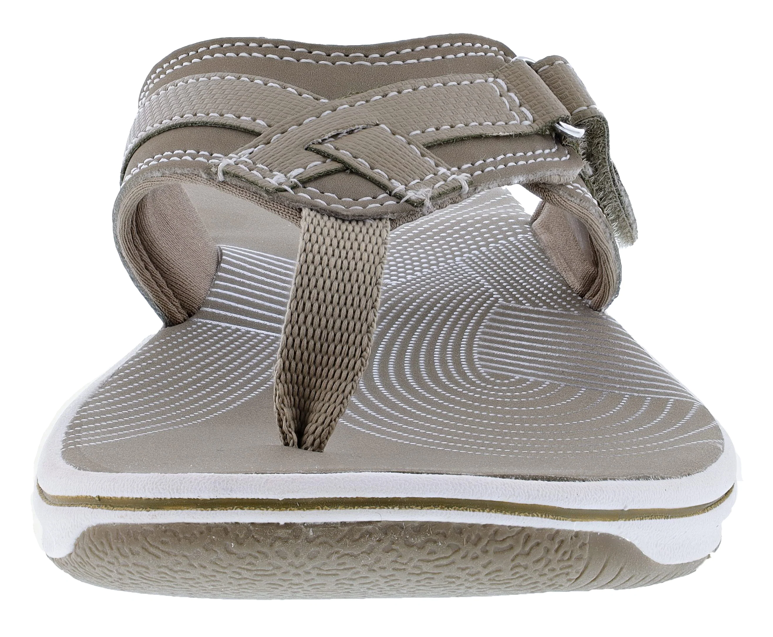 Clarks Women Sandals Lightweight Flip Flops Breeze Sea - Image 121