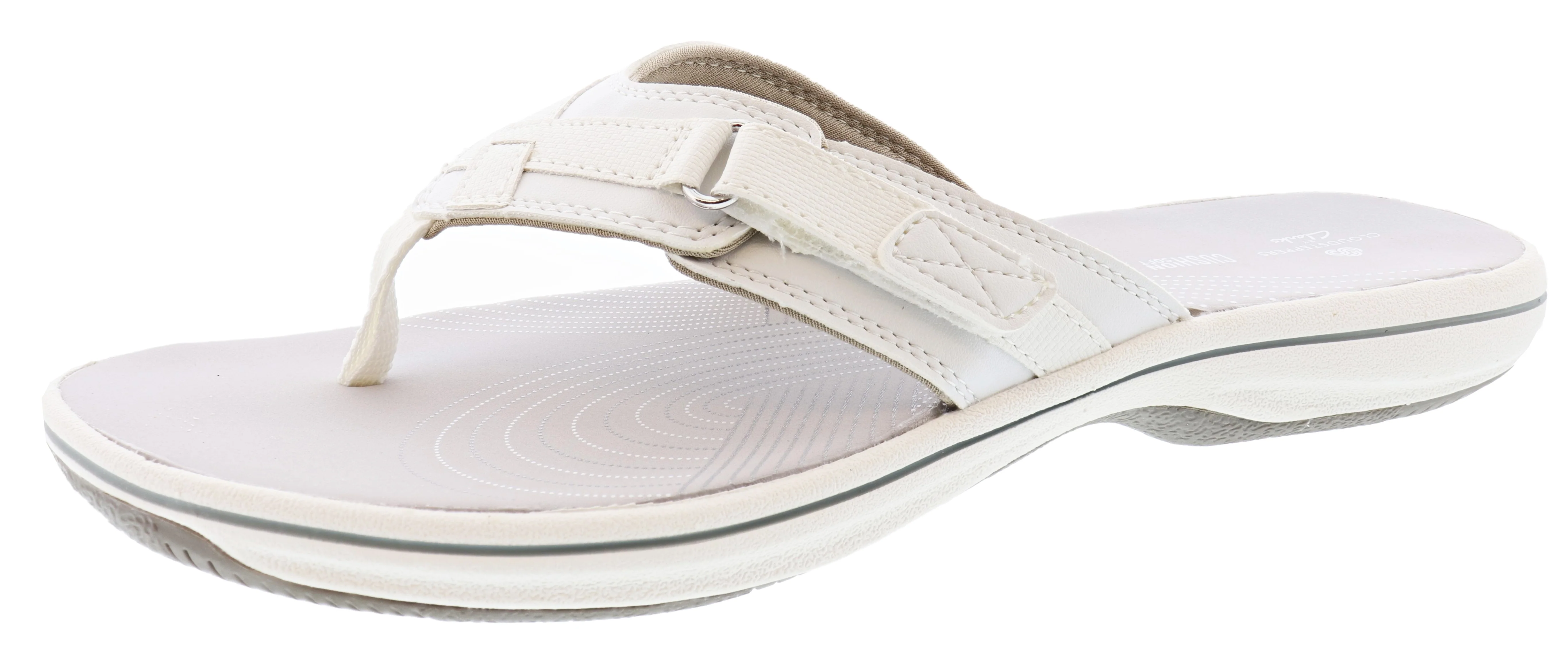 Clarks Women Sandals Lightweight Flip Flops Breeze Sea - Image 13
