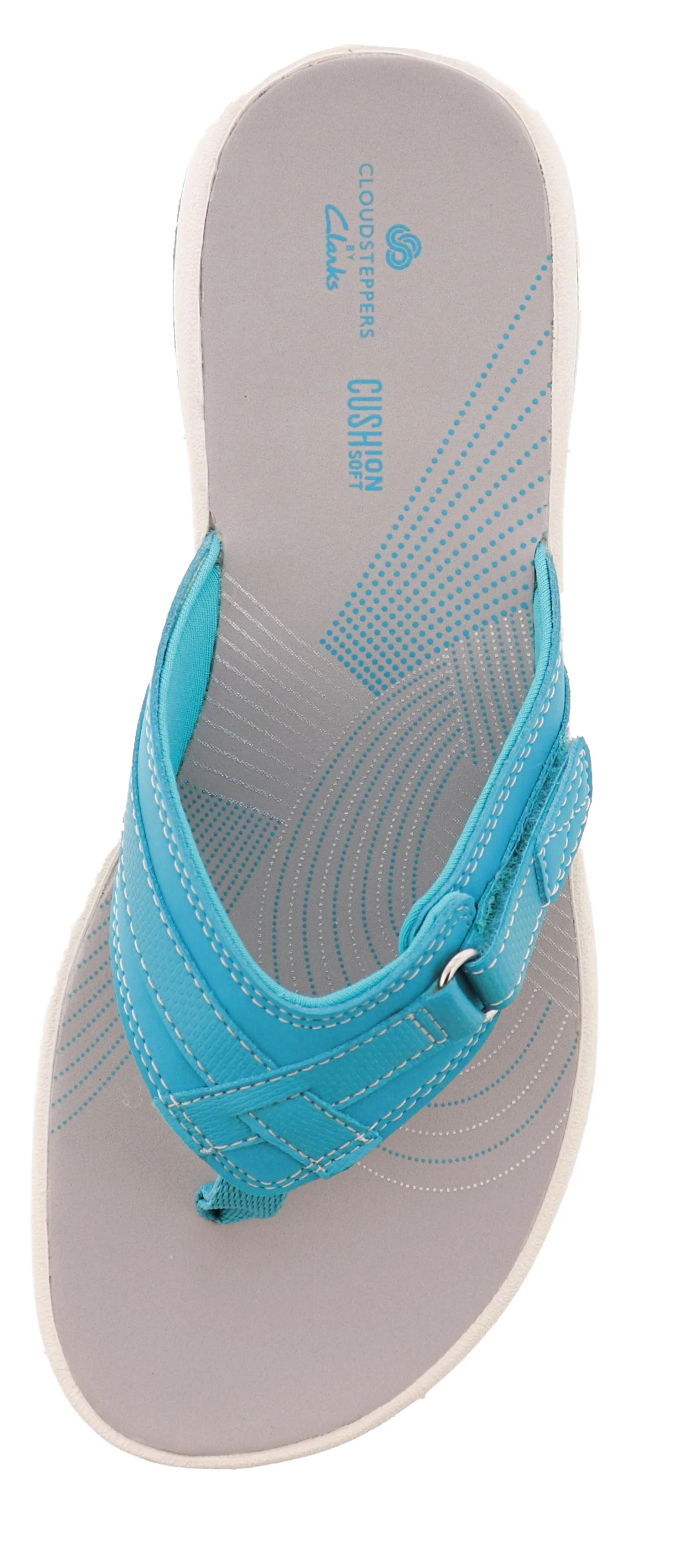 Clarks Women Sandals Lightweight Flip Flops Breeze Sea - Image 35