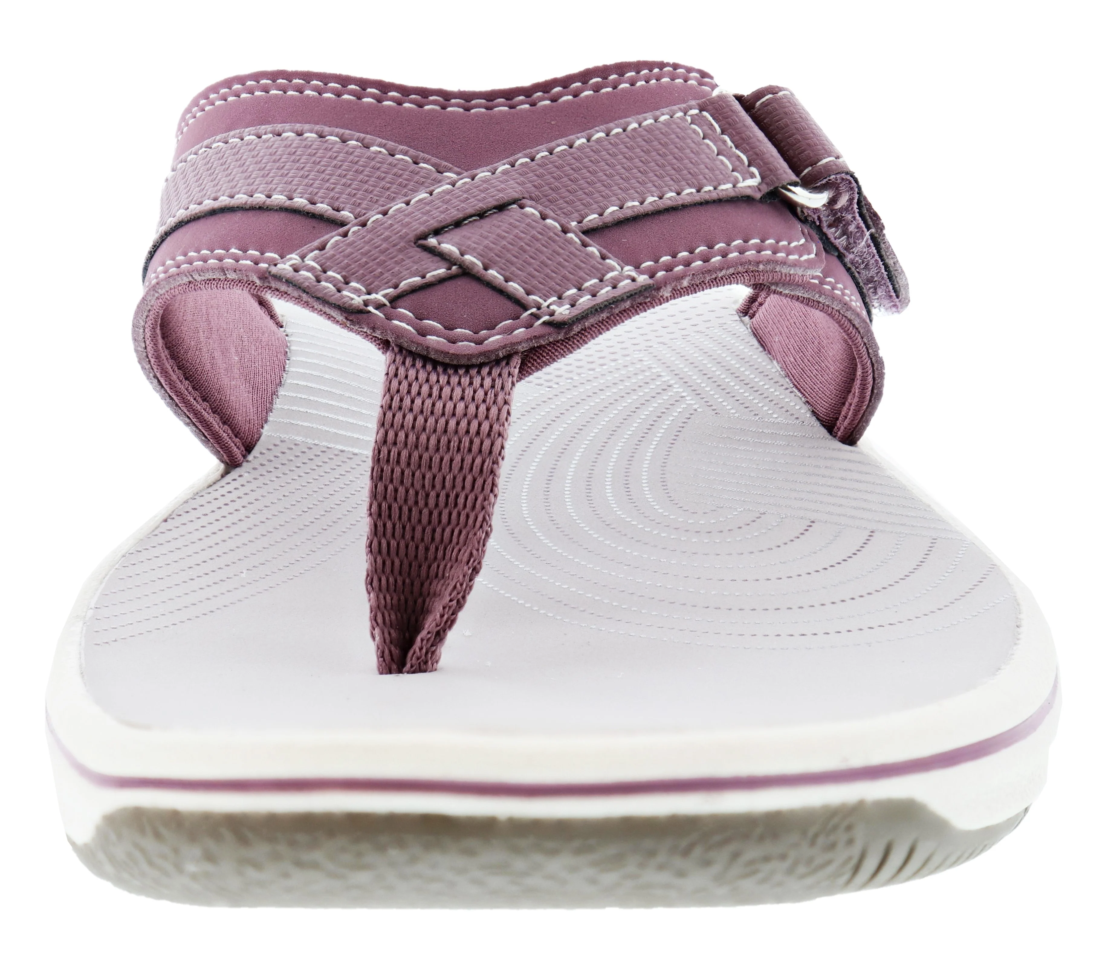 Clarks Women Sandals Lightweight Flip Flops Breeze Sea - Image 39