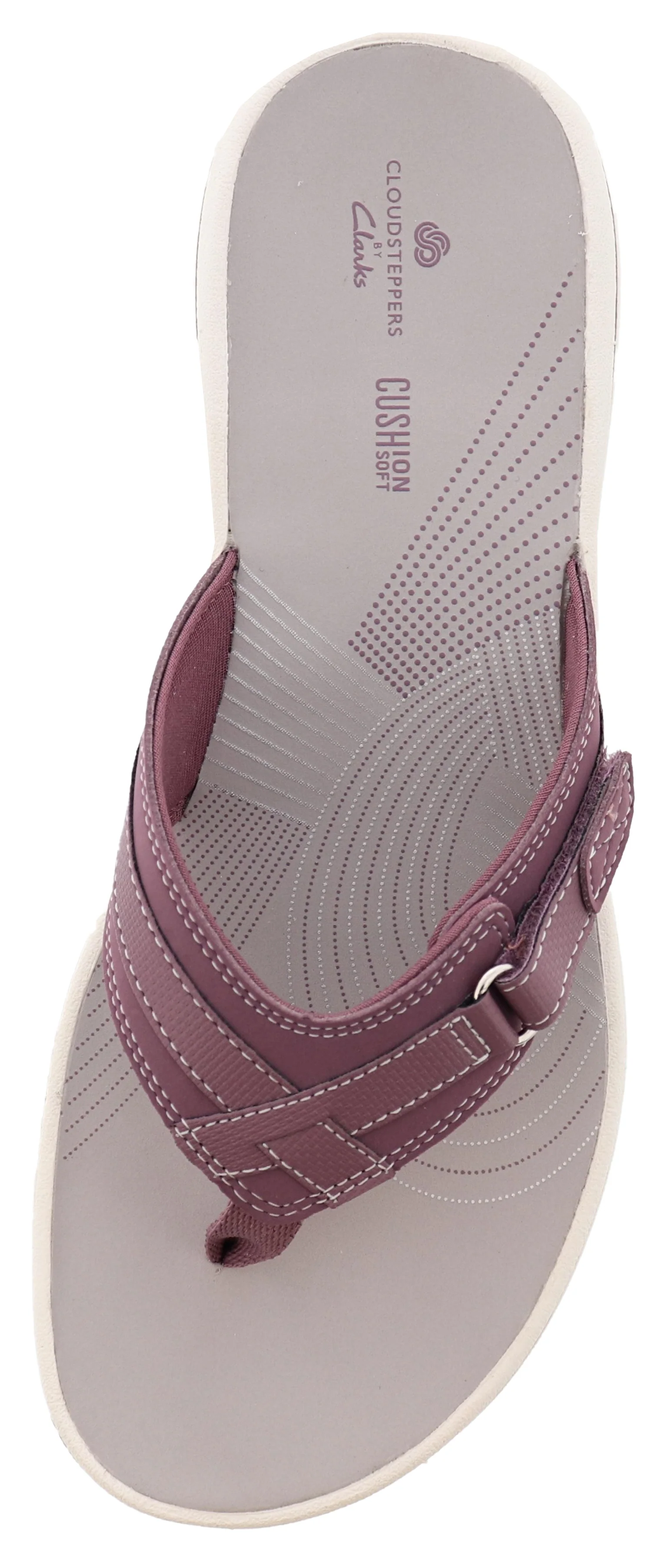 Clarks Women Sandals Lightweight Flip Flops Breeze Sea - Image 42