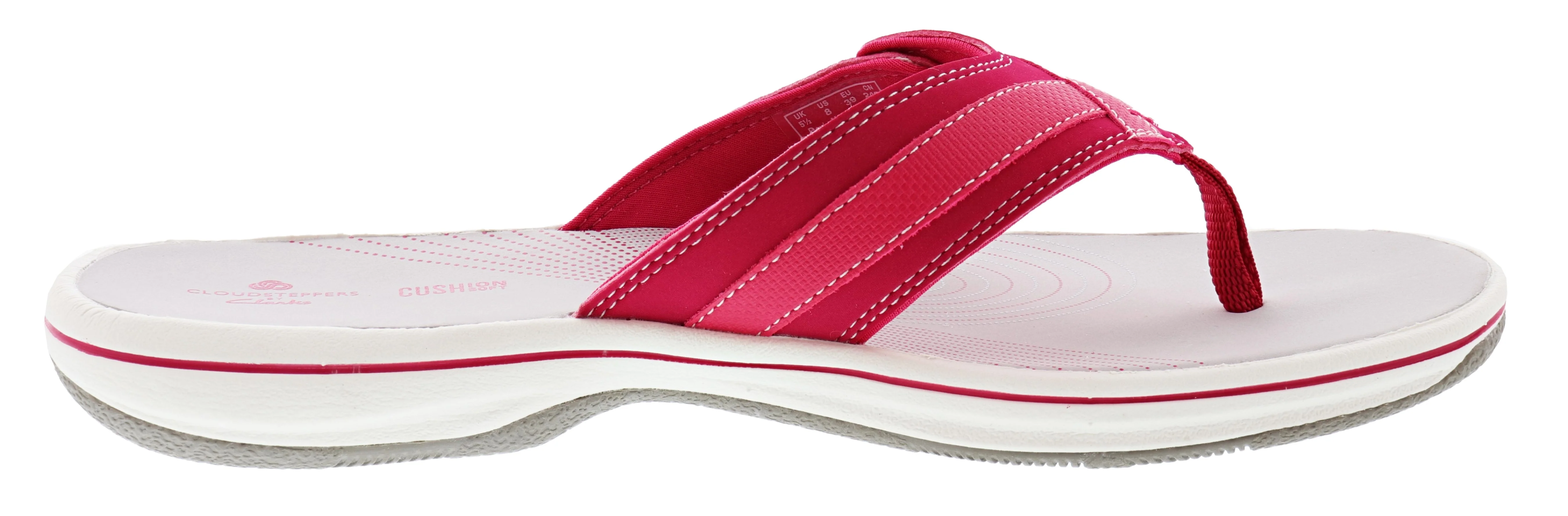 Clarks Women Sandals Lightweight Flip Flops Breeze Sea - Image 44