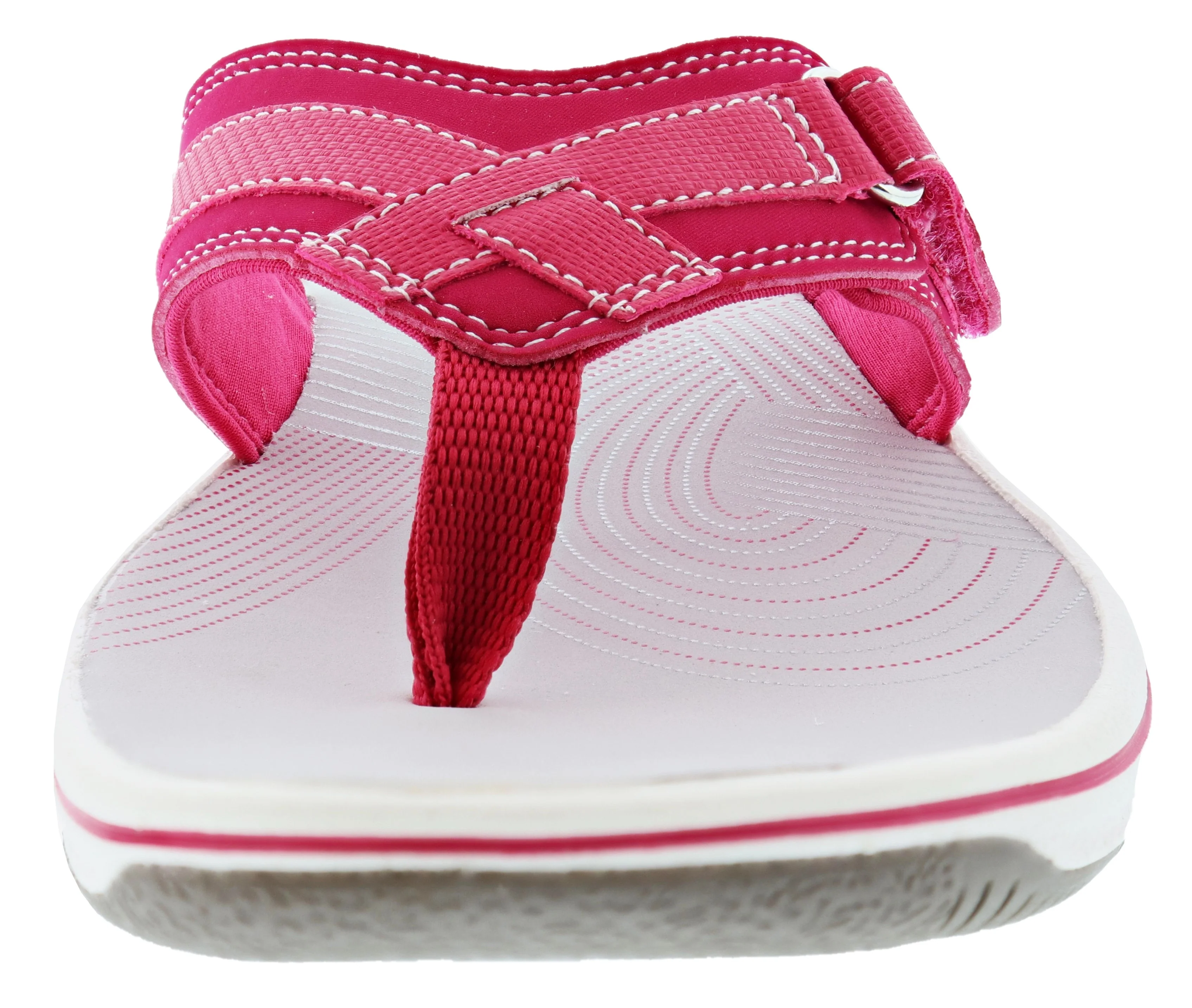 Clarks Women Sandals Lightweight Flip Flops Breeze Sea - Image 45