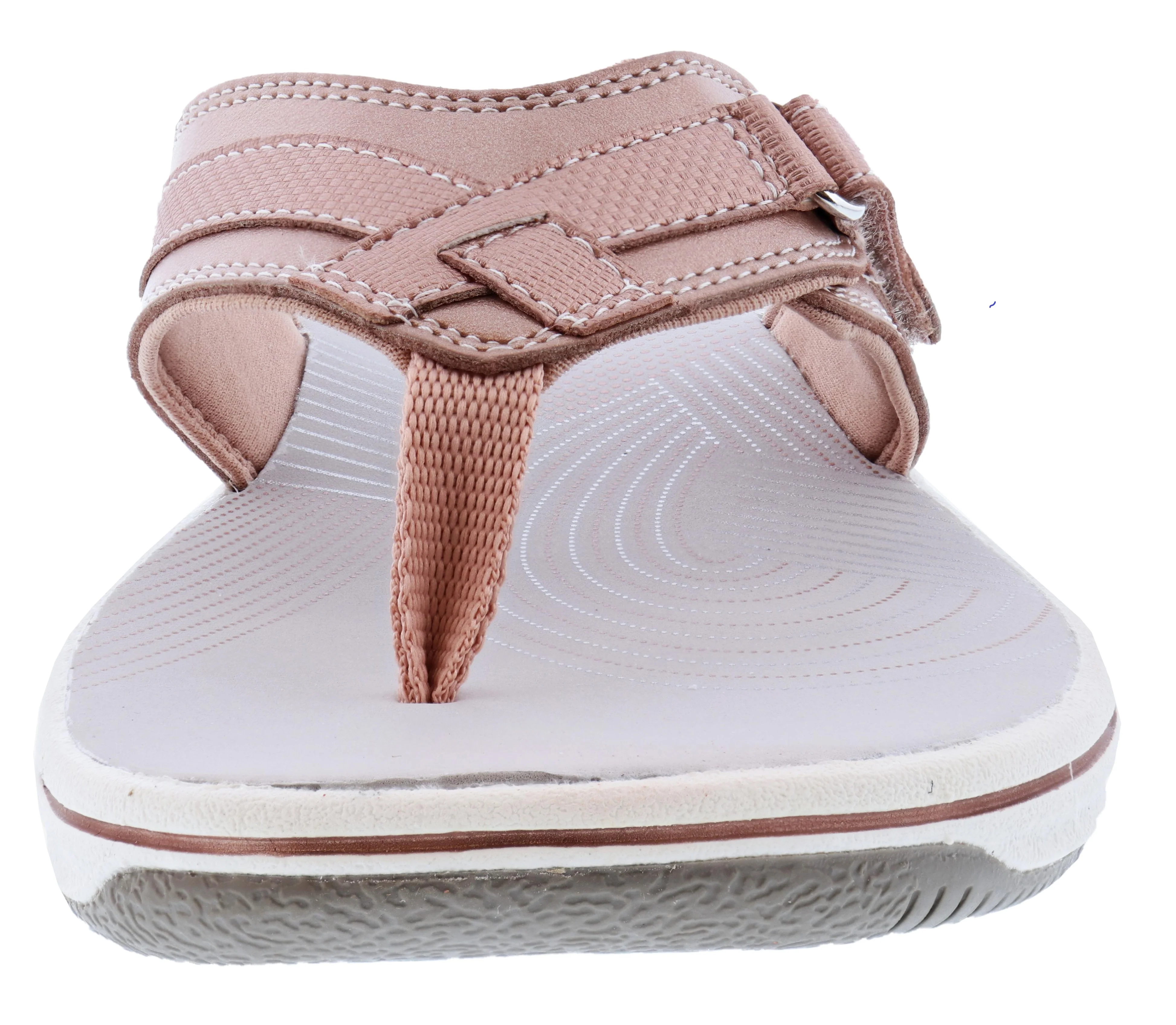 Clarks Women Sandals Lightweight Flip Flops Breeze Sea - Image 51