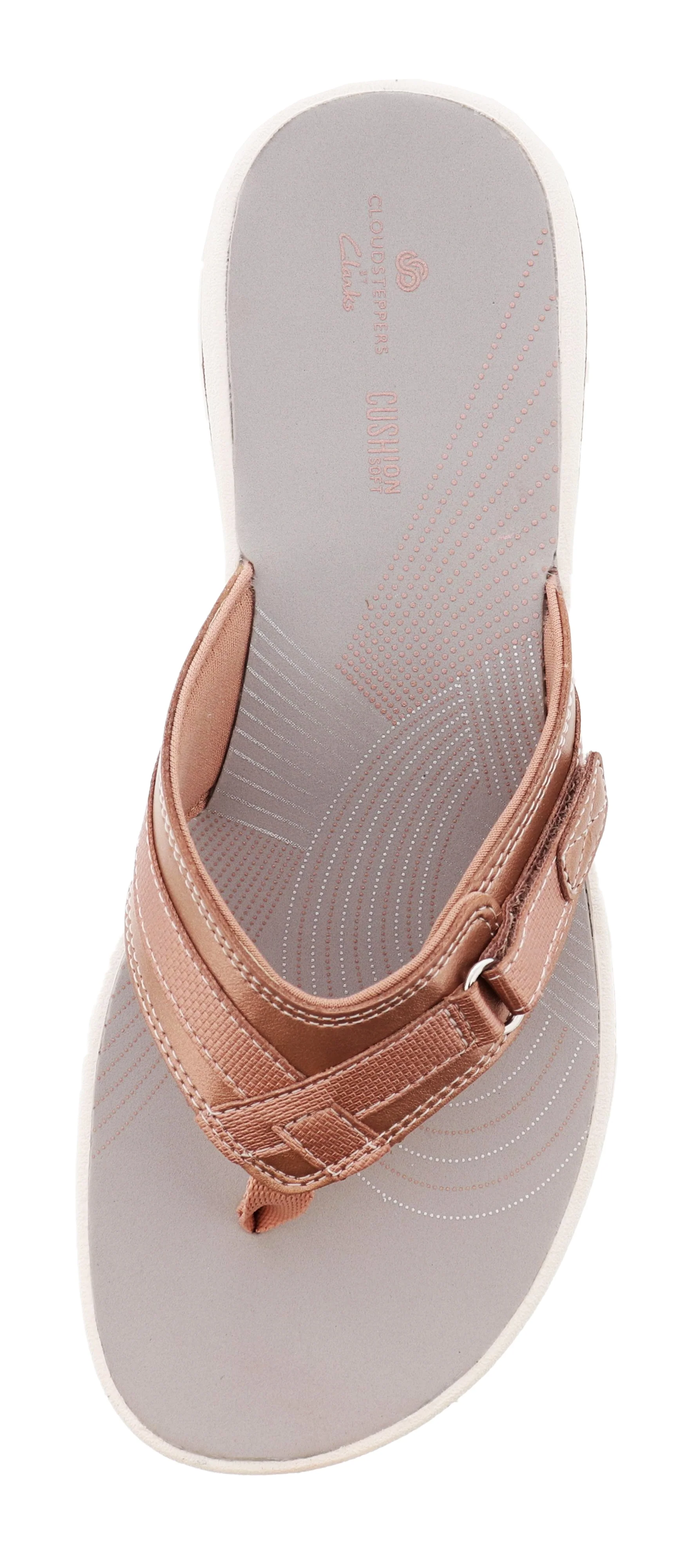 Clarks Women Sandals Lightweight Flip Flops Breeze Sea - Image 54