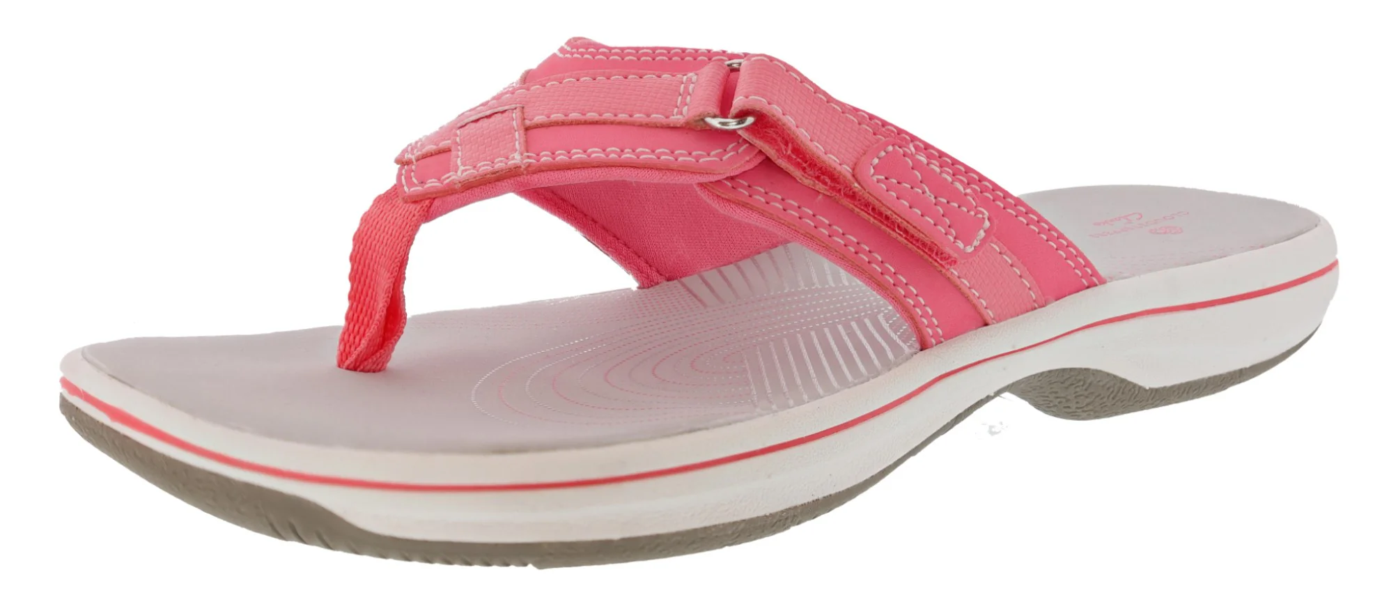 Clarks Women Sandals Lightweight Flip Flops Breeze Sea - Image 64