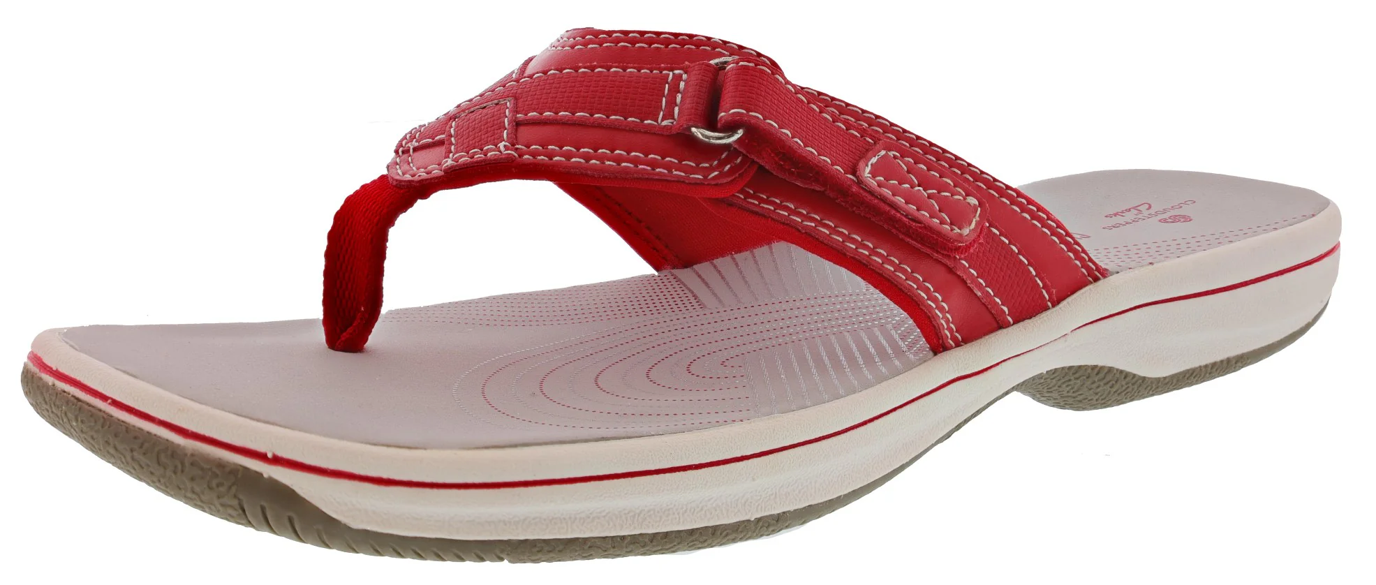 Clarks Women Sandals Lightweight Flip Flops Breeze Sea - Image 69