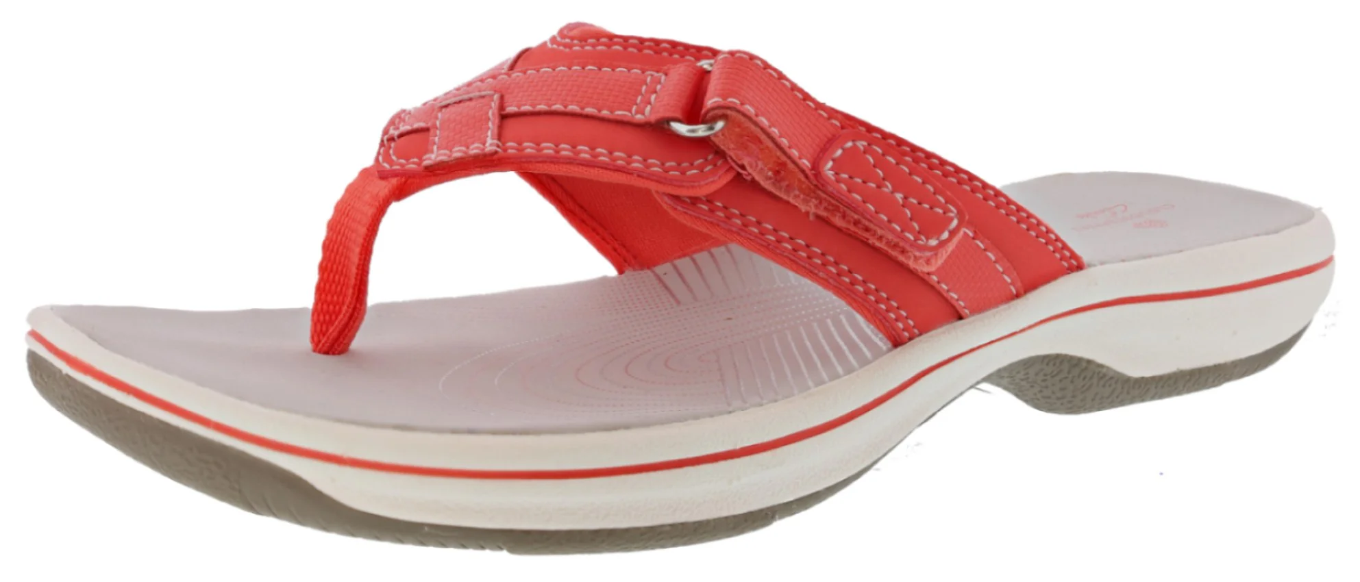 Clarks Women Sandals Lightweight Flip Flops Breeze Sea - Image 79