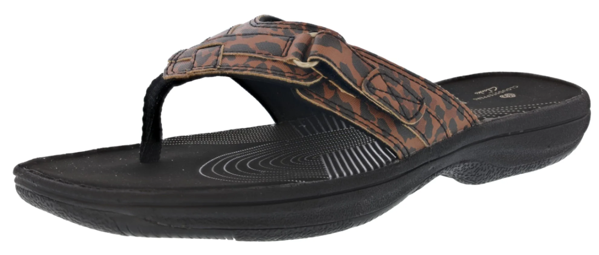 Clarks Women Sandals Lightweight Flip Flops Breeze Sea - Image 84