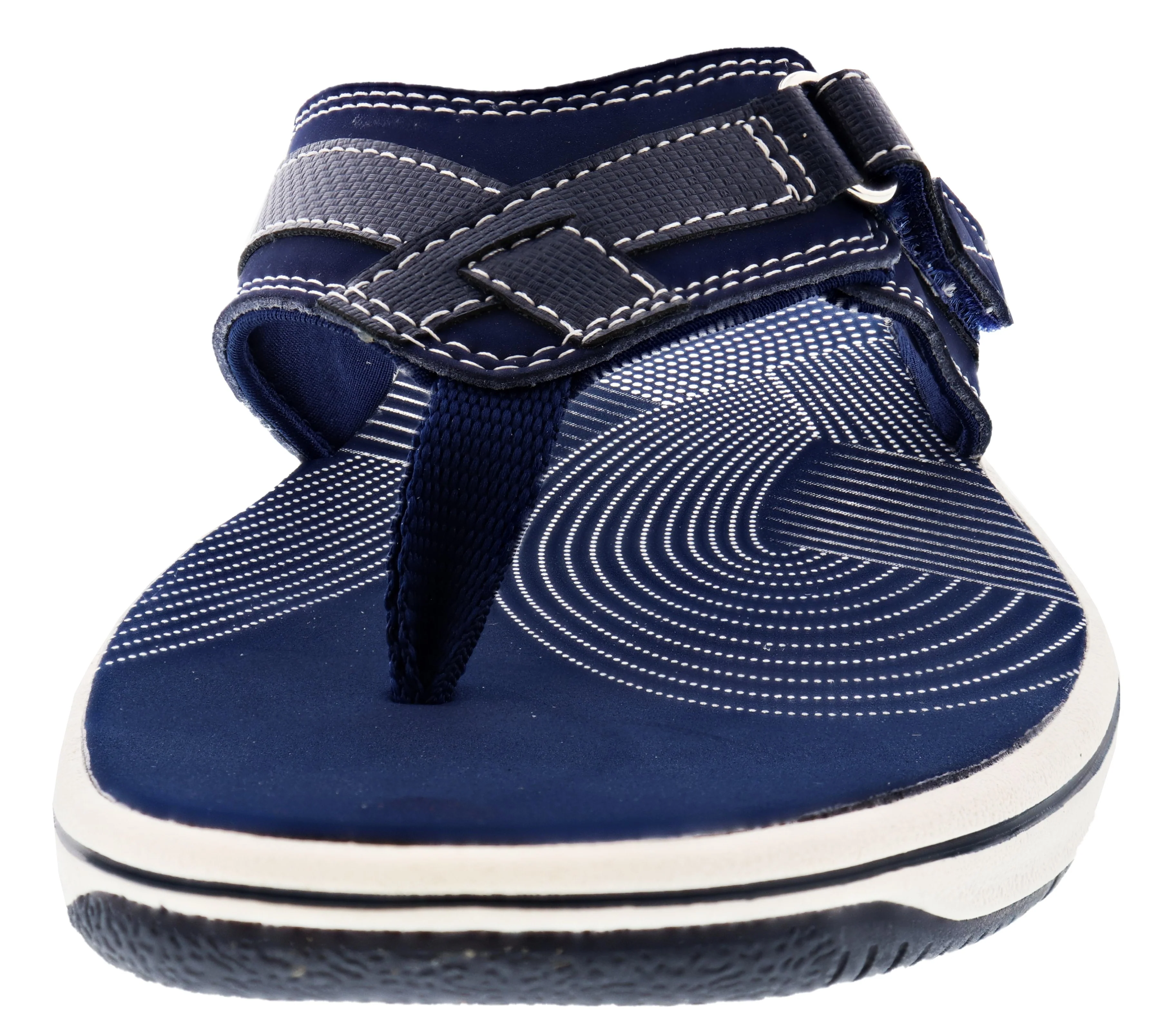 Clarks Women Sandals Lightweight Flip Flops Breeze Sea - Image 9