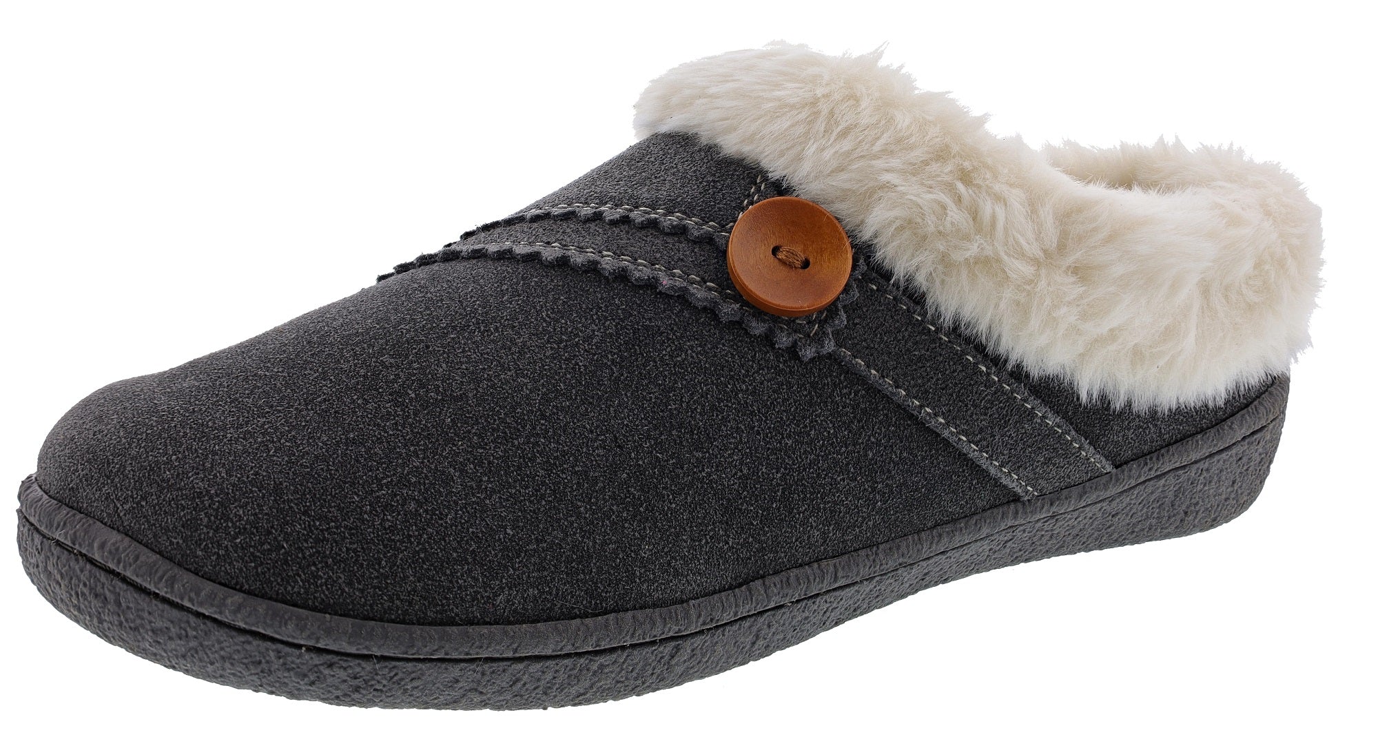 Clarks Women Warm Cozy Slip On Clog Slippers Rebecca - Image 14