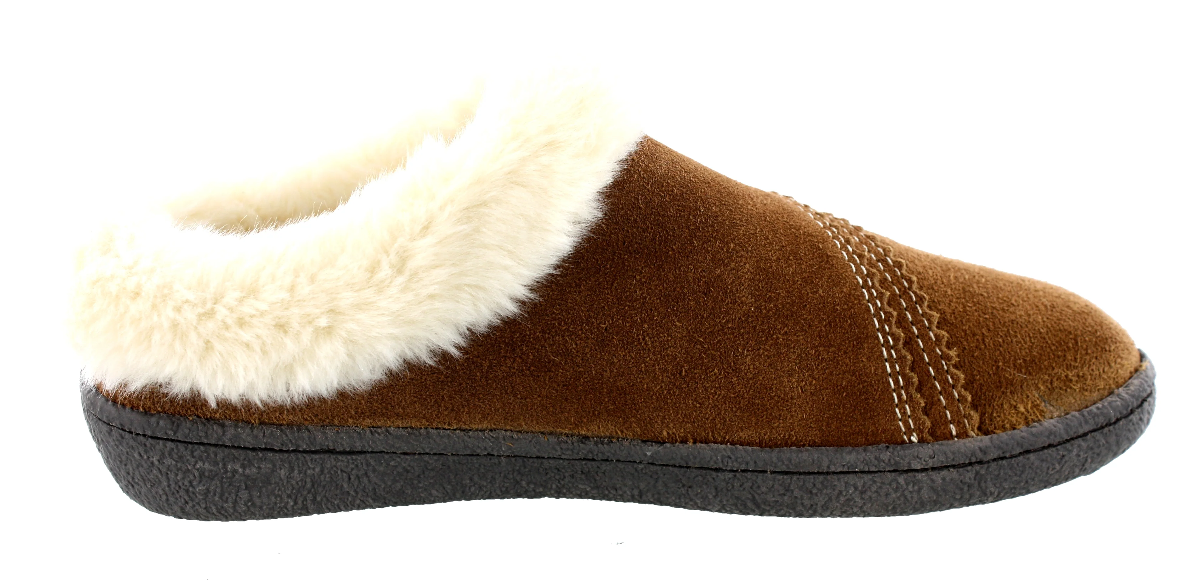 Clarks Women Warm Cozy Slip On Clog Slippers Rebecca - Image 7