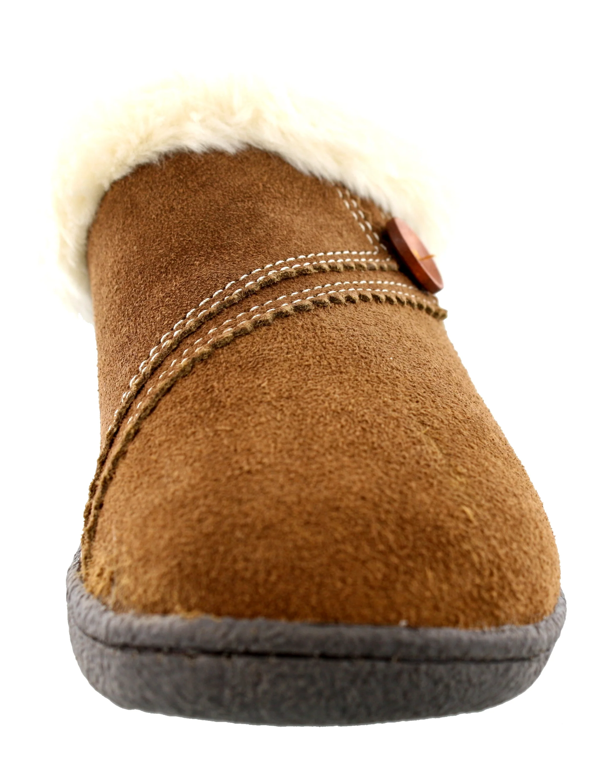 Clarks Women Warm Cozy Slip On Clog Slippers Rebecca - Image 8