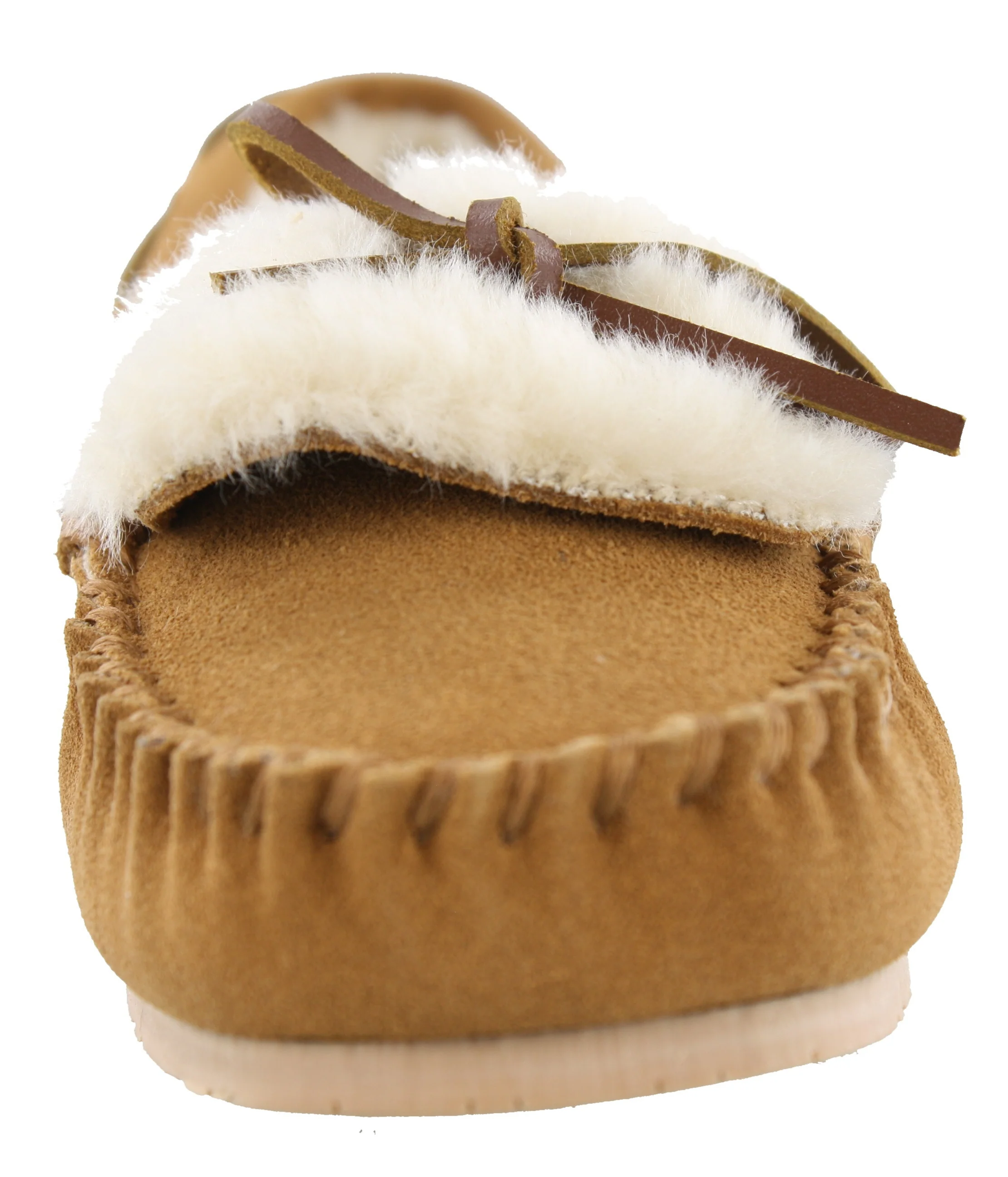 Clarks Women Warm Cozy Slip On Moccasin Slippers Holly - Image 3