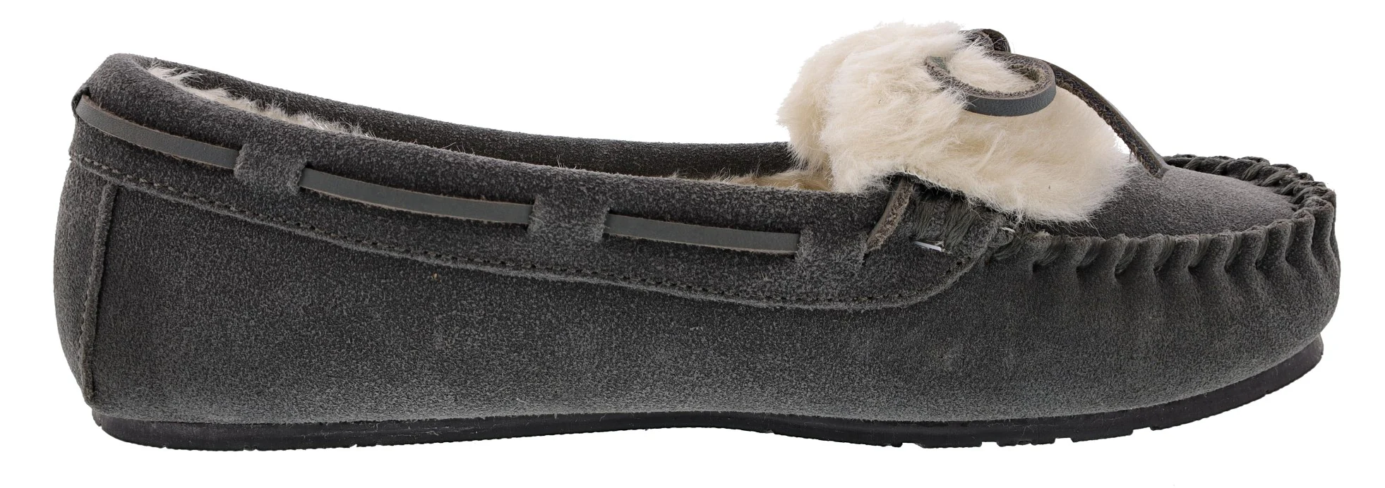 Clarks Women Warm Cozy Slip On Moccasin Slippers Holly - Image 8