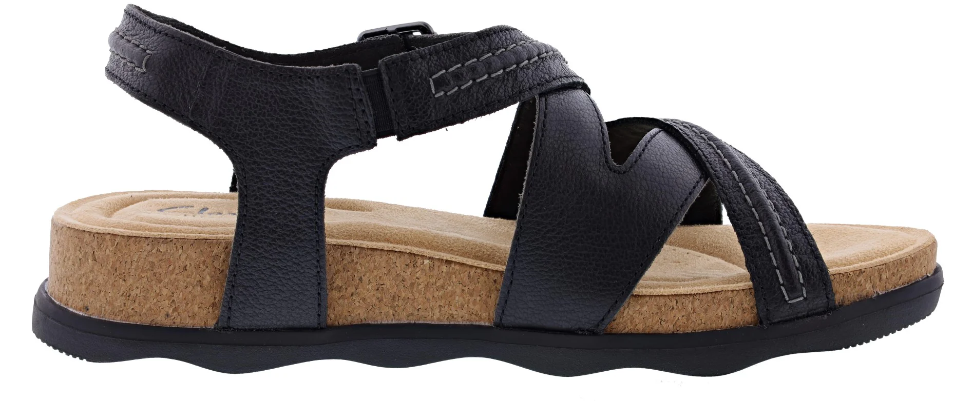 Clarks Women's Brynn Ave Adjustable Buckle Strap Sandals - Image 2