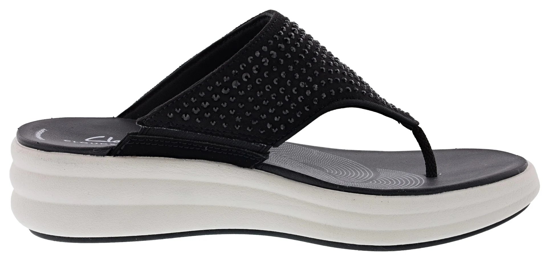 Clarks Cloudsteppers Women's Drift Jaunt Wedge Sandals - Image 2