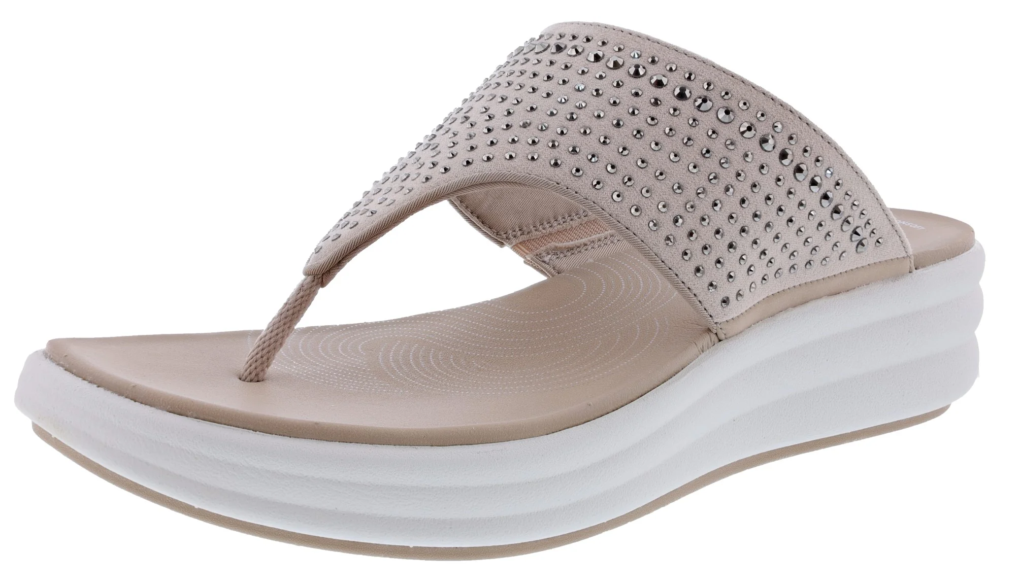 Clarks Cloudsteppers Women's Drift Jaunt Wedge Sandals - Image 6