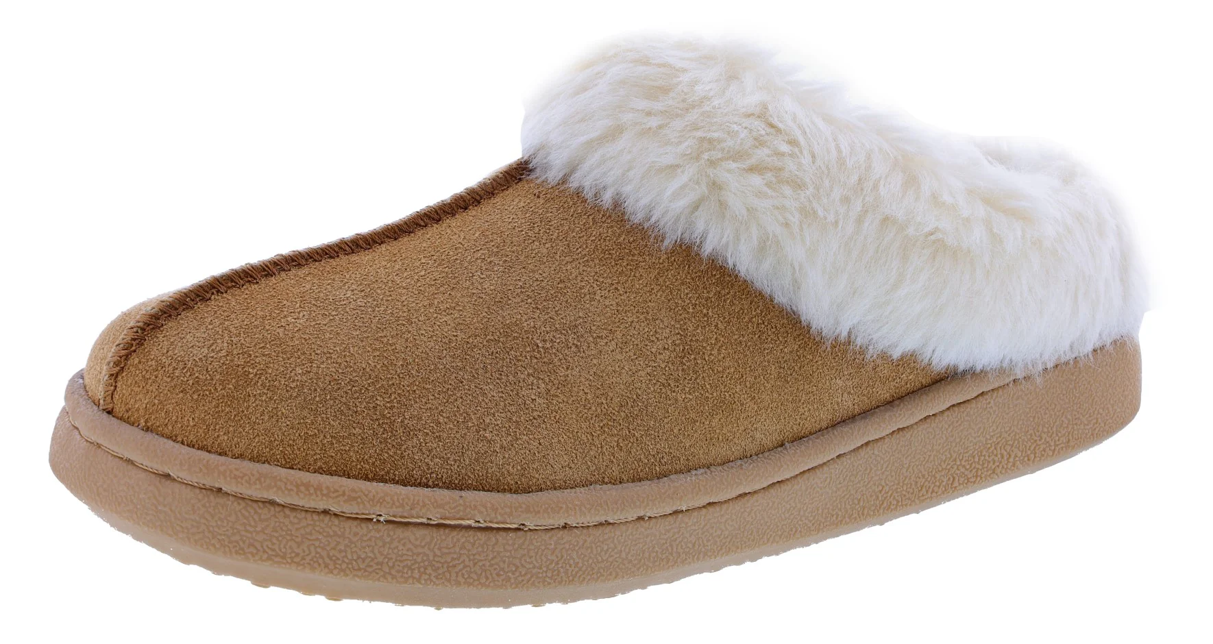 Clarks Women's JMS0587 Suede Indoor & Outdoor House Slippers - Image 7
