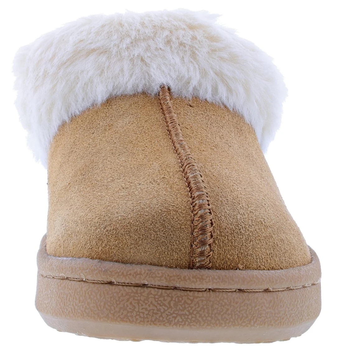 Clarks Women's JMS0587 Suede Indoor & Outdoor House Slippers - Image 9