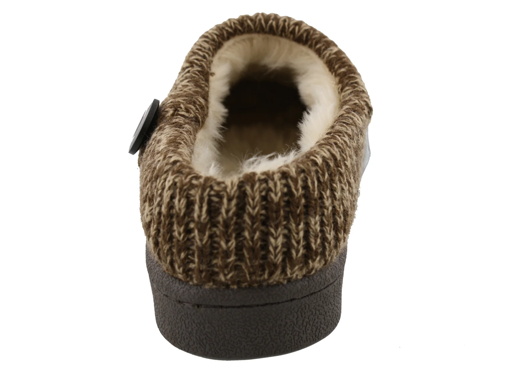 Clarks Women's Knitted Collar Clog Winter Slippers Angelina - Image 10