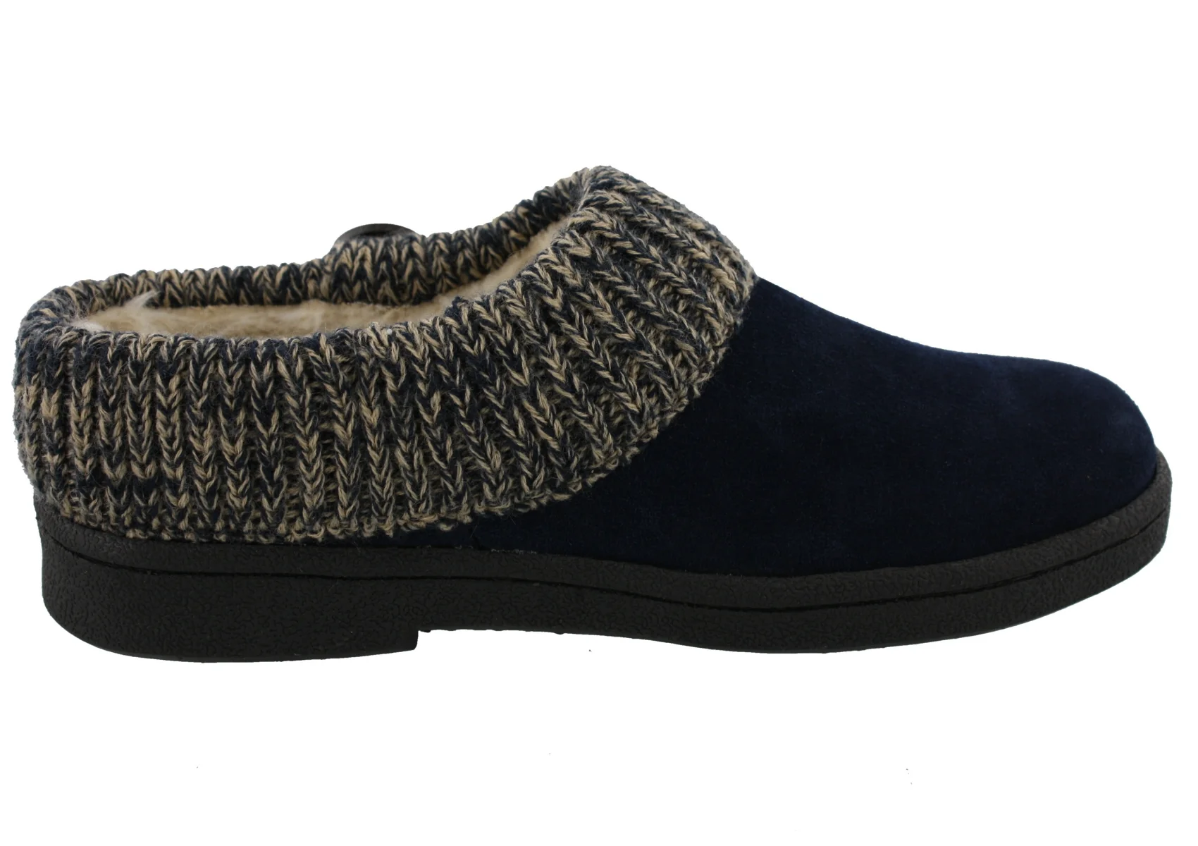 Clarks Women's Knitted Collar Clog Winter Slippers Angelina - Image 14
