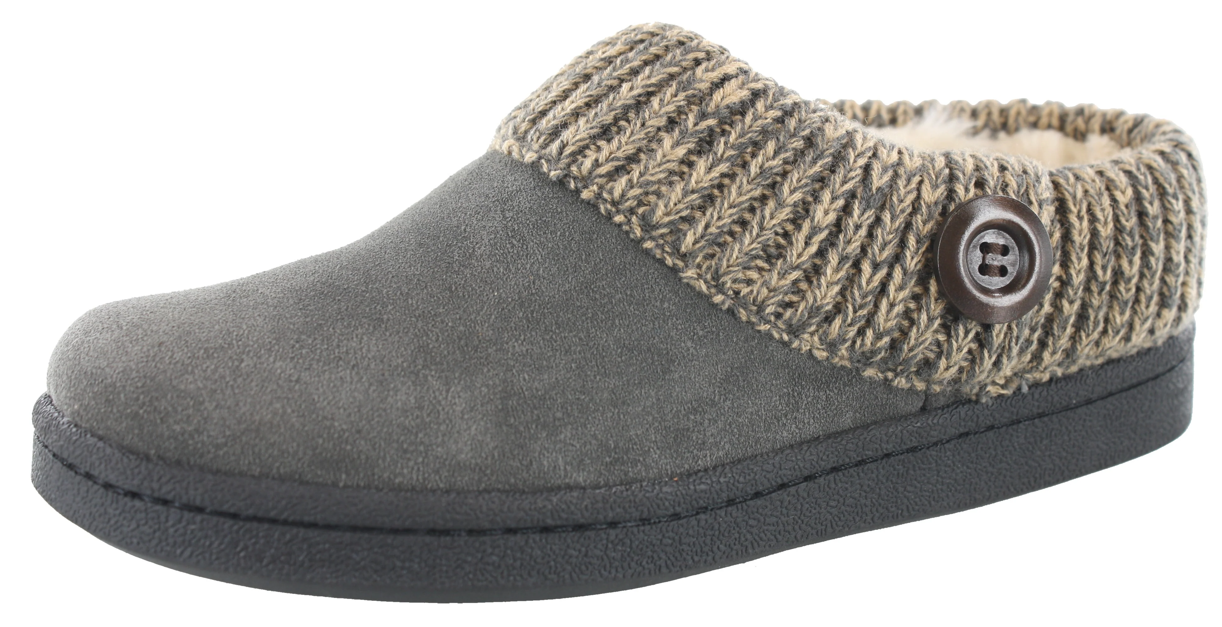Clarks Women's Knitted Collar Clog Winter Slippers Angelina - Image 19