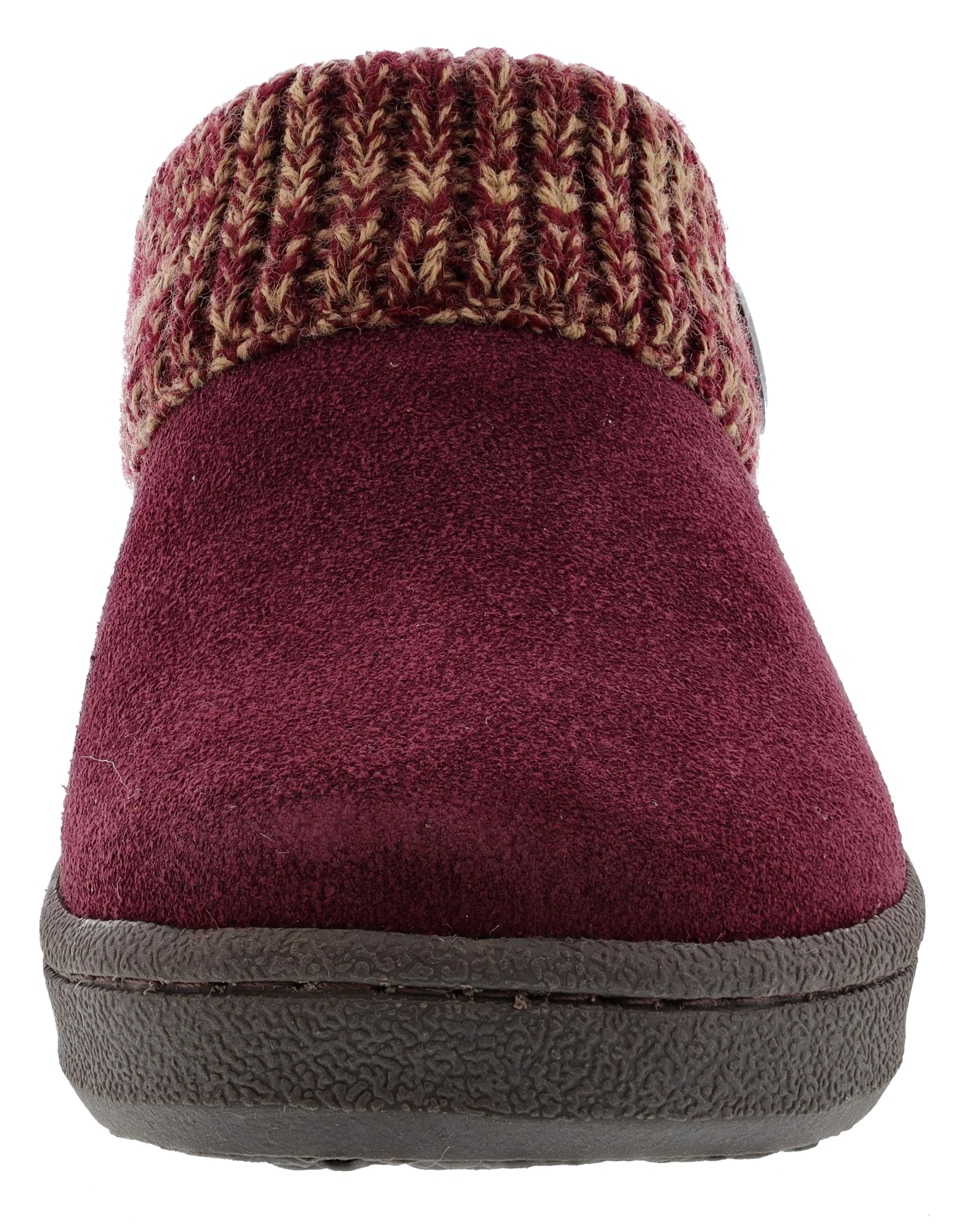 Clarks Women's Knitted Collar Clog Winter Slippers Angelina - Image 27