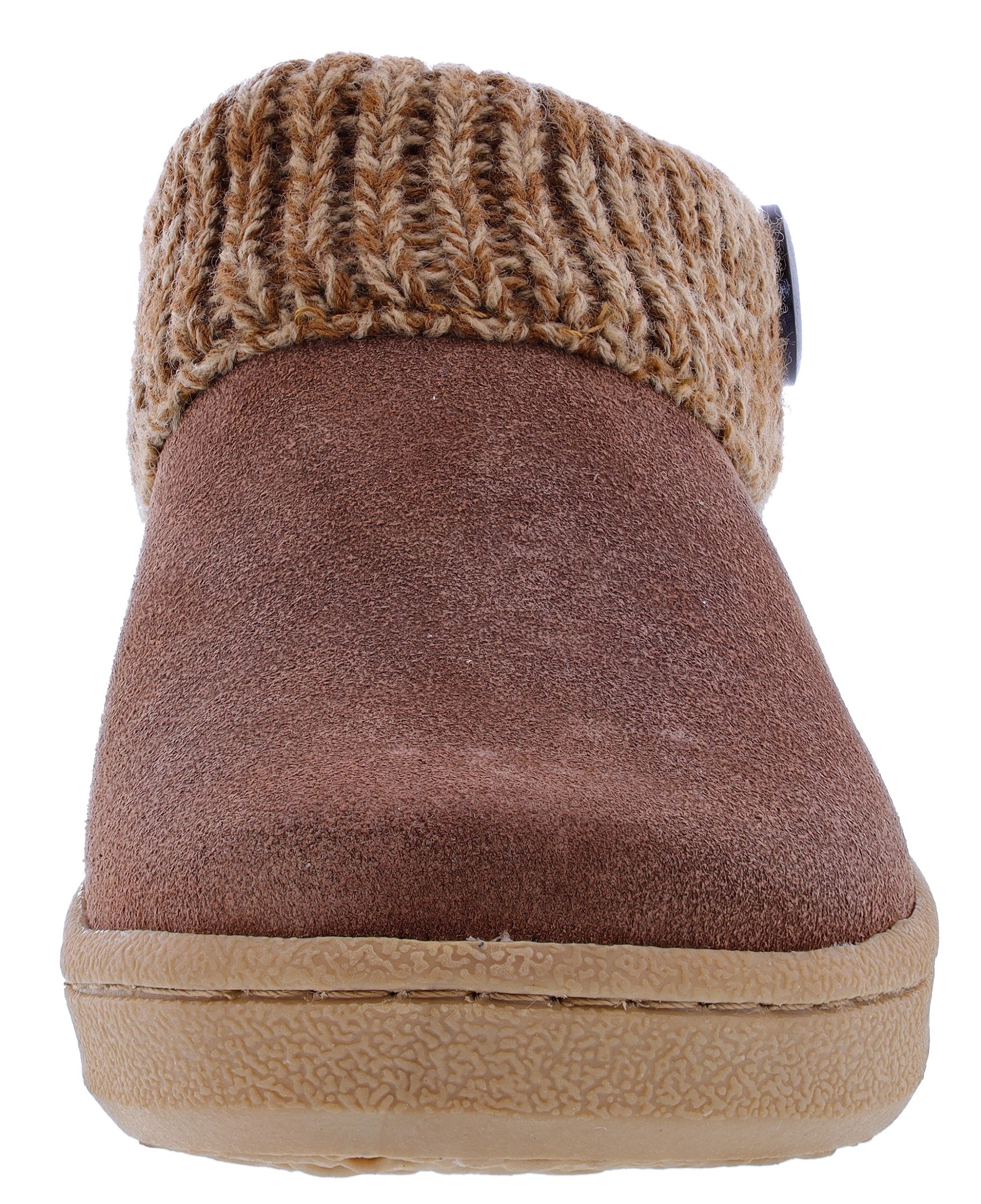 Clarks Women's Knitted Collar Clog Winter Slippers Angelina - Image 33