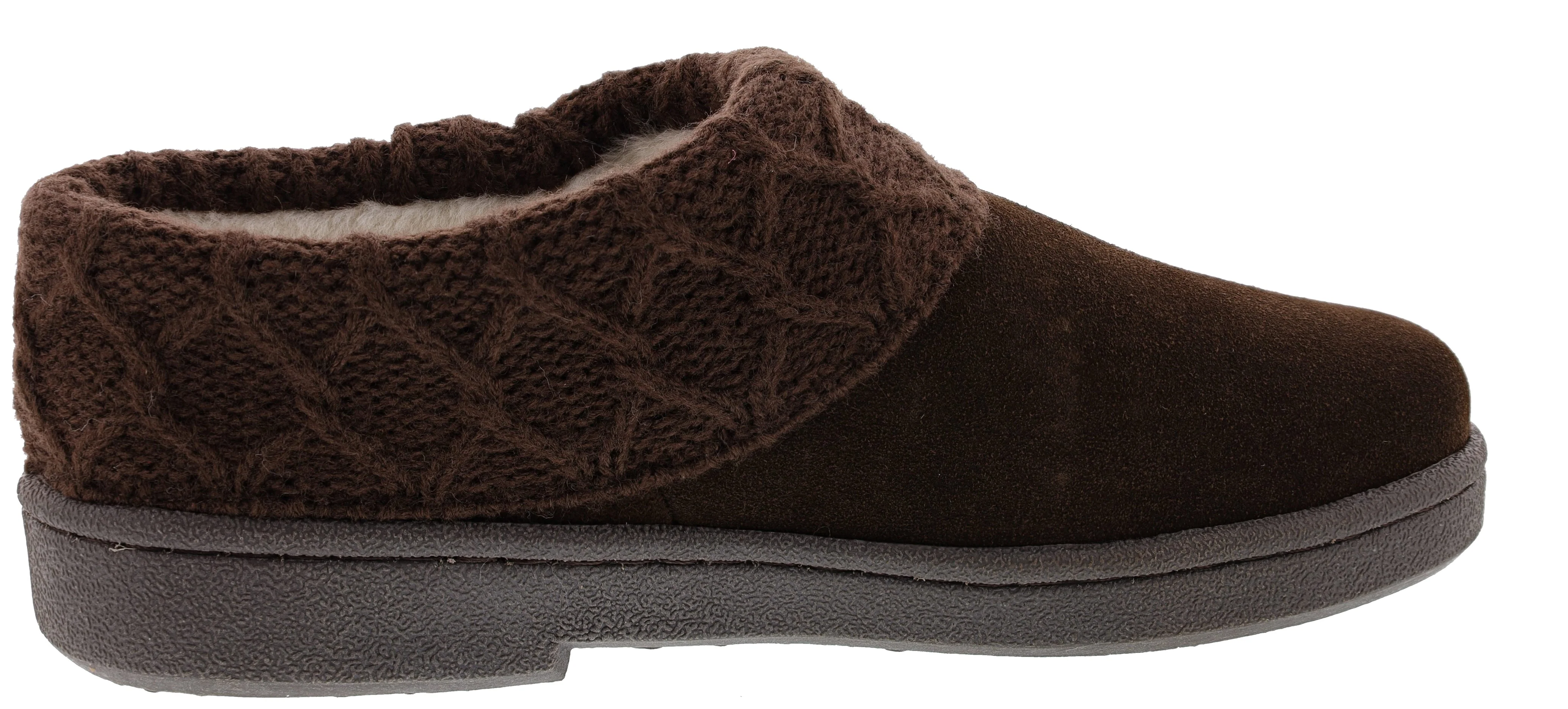 Clarks Women's Knitted Collar Clog Winter Slippers Angelina - Image 37