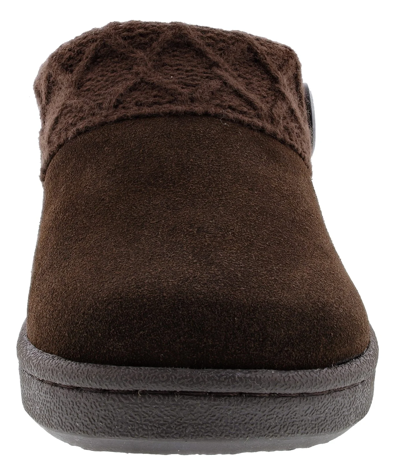 Clarks Women's Knitted Collar Clog Winter Slippers Angelina - Image 38