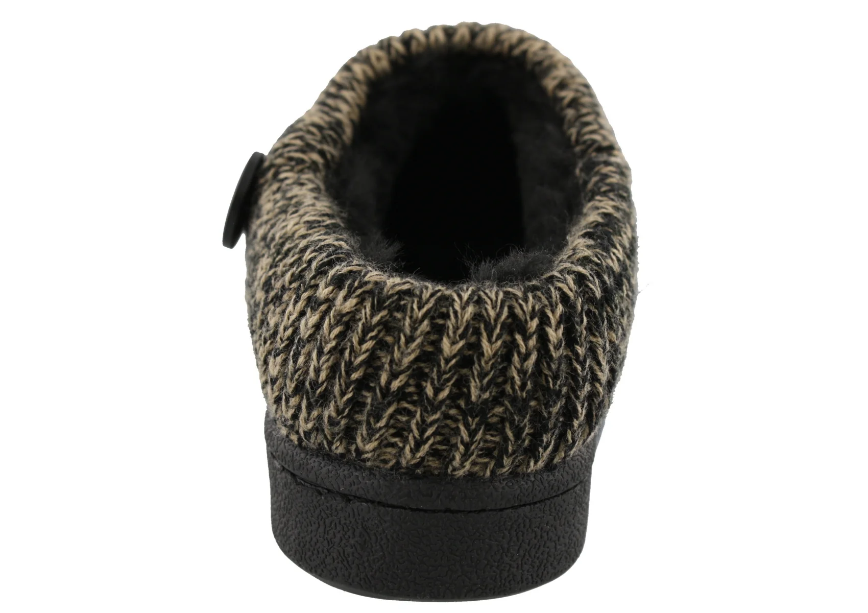 Clarks Women's Knitted Collar Clog Winter Slippers Angelina - Image 4